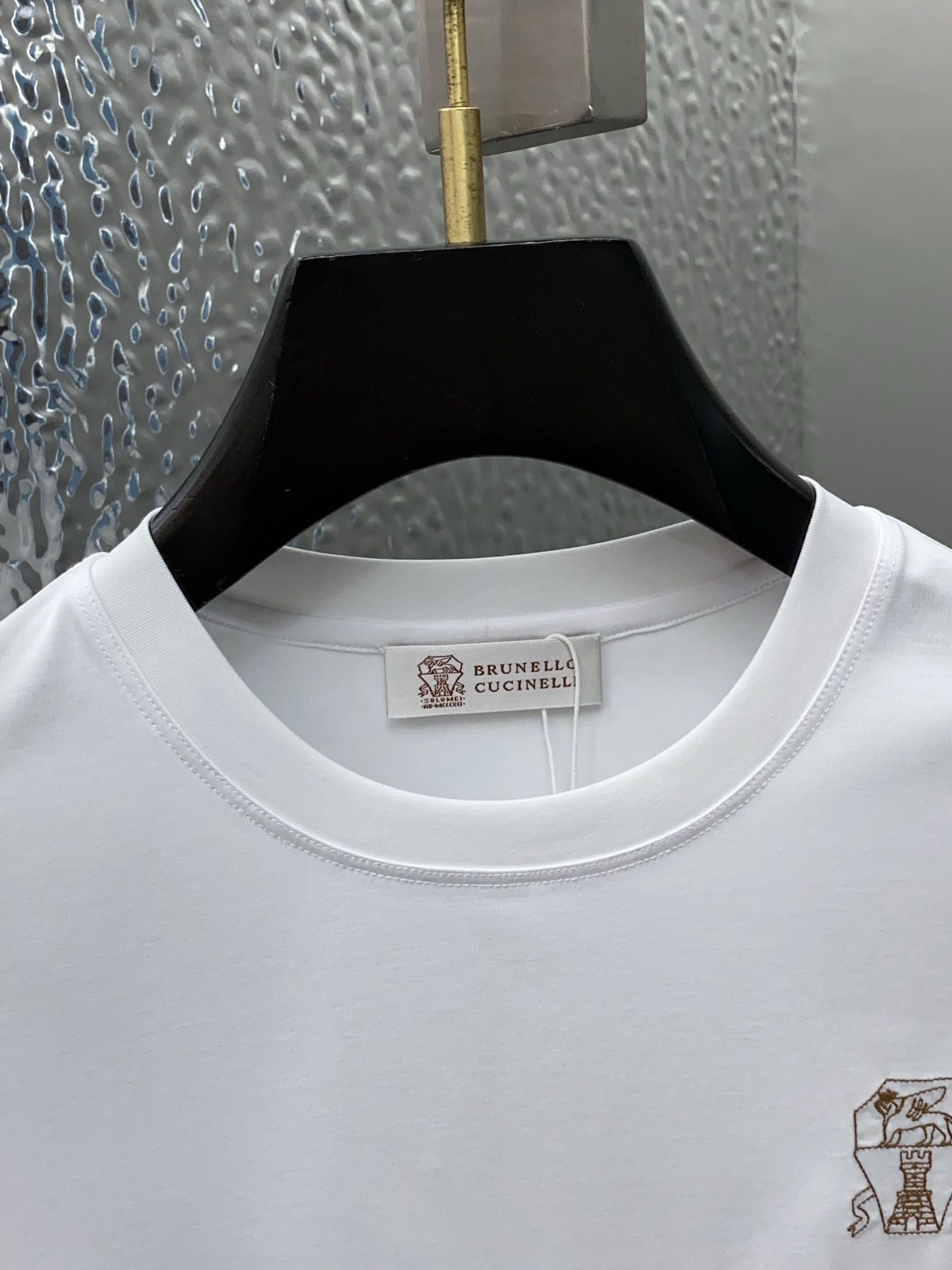 BC 2026春夏新款首发专柜最新款圆领短袖 高端订制 设计前卫时尚！品牌logo重工艺设计 高端定制1