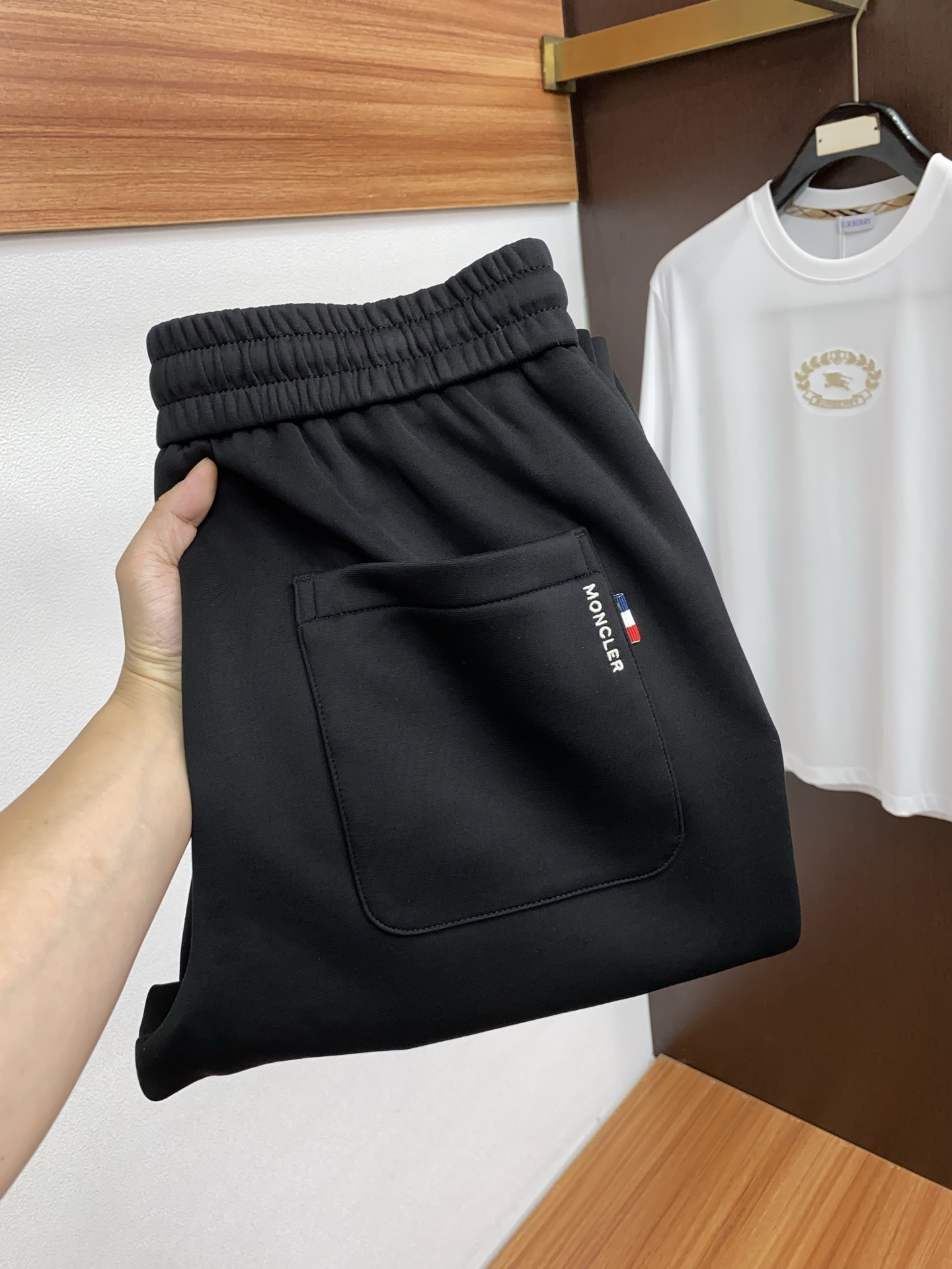  蒙口 2025SS早秋冬新品 丝光加厚纯棉面料男士运动休闲裤 每季必出的类型，无需质疑的热卖王牌单品，