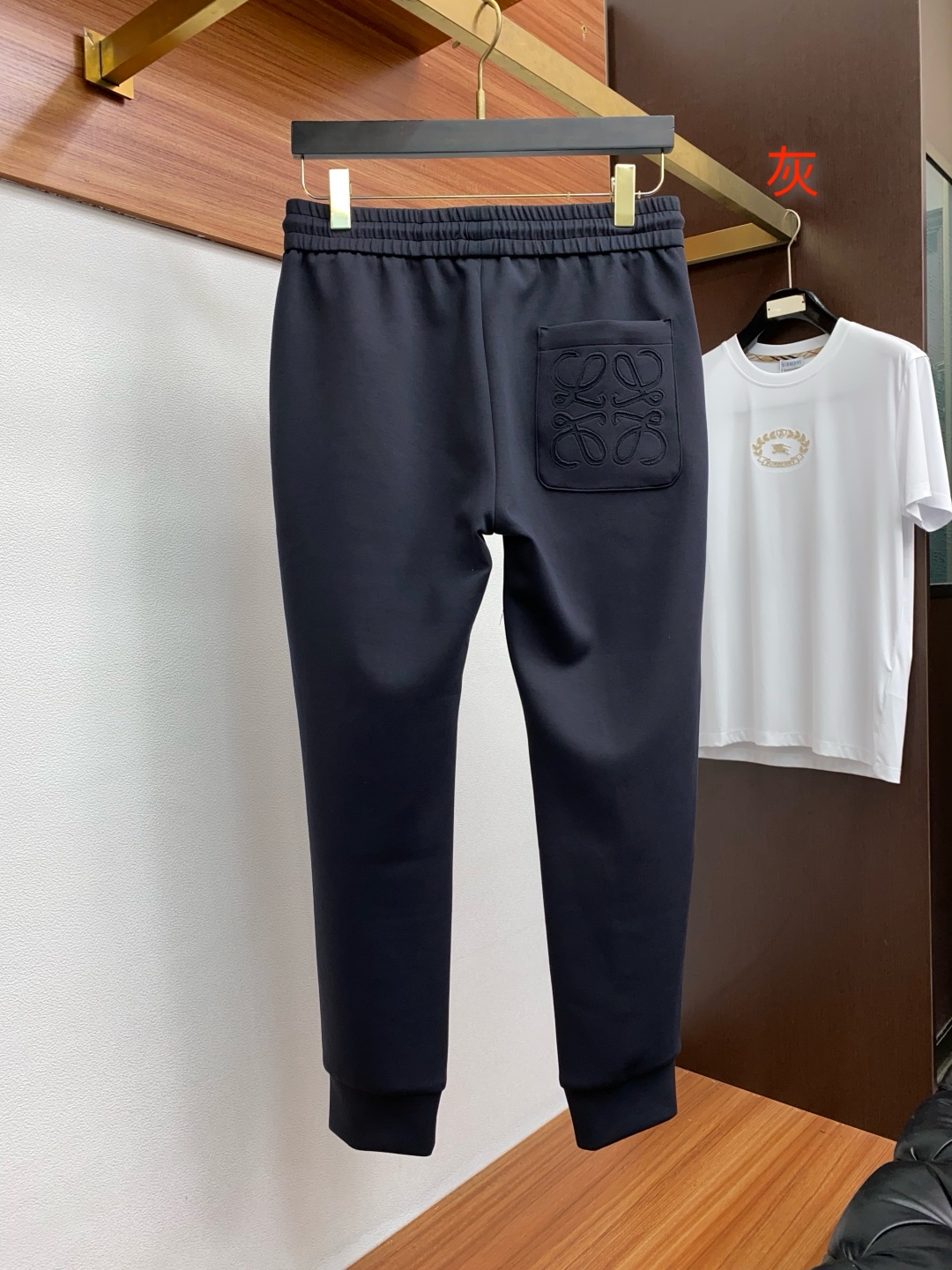 罗意威 2025SS早秋冬新品 加厚纯棉面料男士运动休闲裤 每季必出的类型，无需质疑的热卖王牌单品，符合