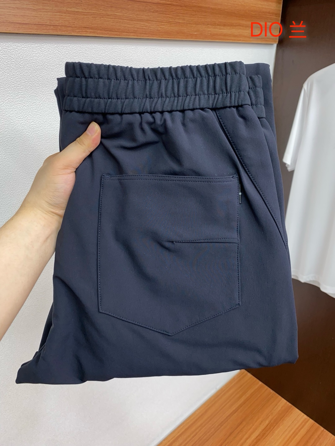 迪奥 2025SS早秋冬新品 加厚面料男士运动户外休闲裤 每季必出的类型，无需质疑的热卖王牌单品，亚黑符