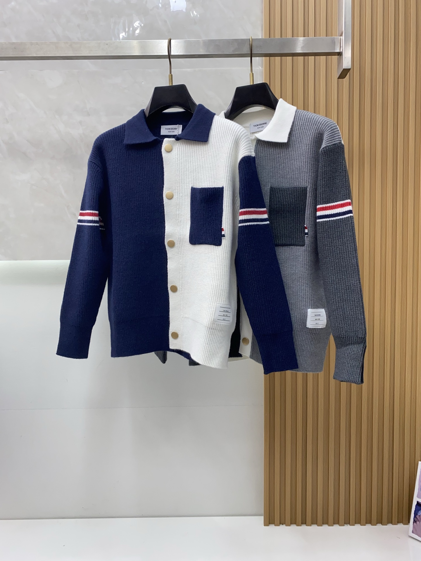 TB 2025FW男士秋冬毛衣 针织男装外套，休闲日常穿搭单品！上身修饰身形、定制面料将时装美学和新都市