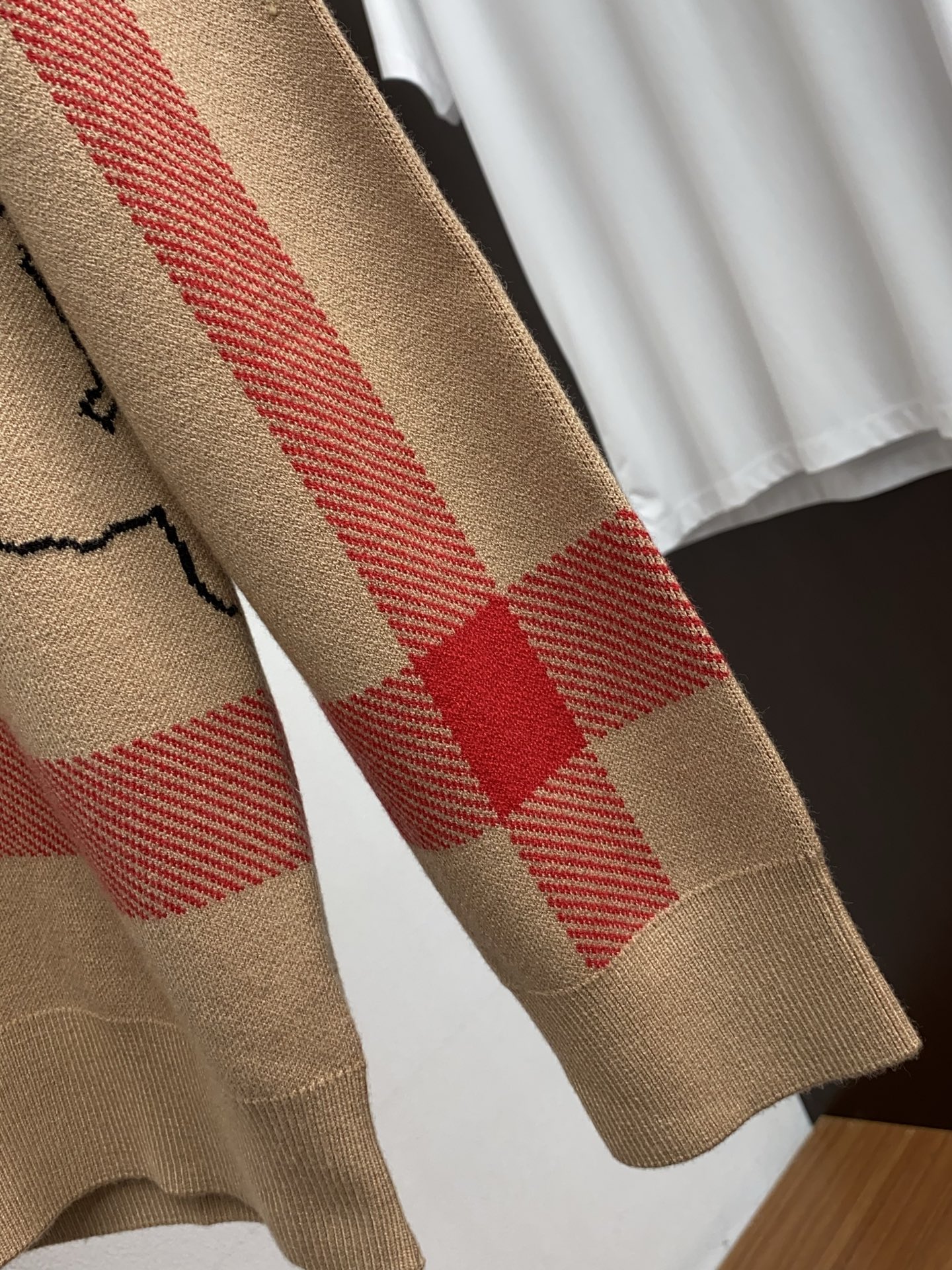 巴宝莉 重磅推荐！2025aw秋冬新款 高领毛衣 专柜同步 时尚经典基础款本色针织 大牌元素logo 秋