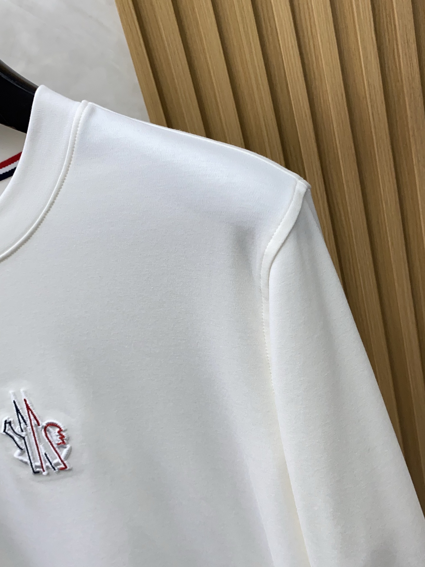 Moncler Classic Logo Embroidered Black T-Shirt, Soft Cotton, M-3XL 6 i1760711168471 1145 0 4