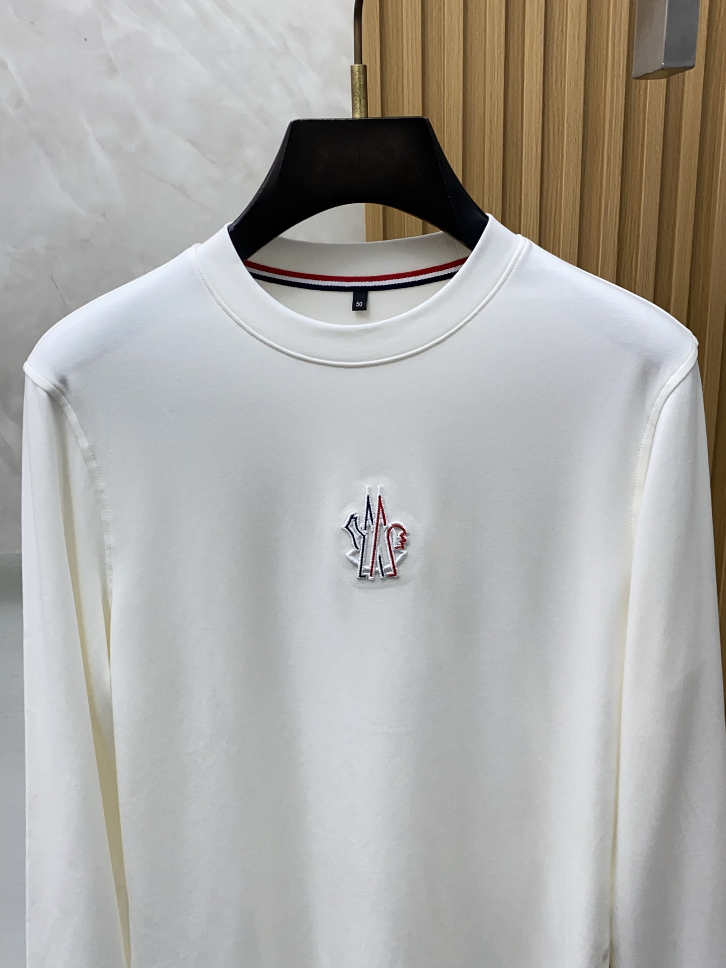 Moncler Classic Logo Embroidered Black T-Shirt, Soft Cotton, M-3XL 3 i1760711221960 6201 0 1