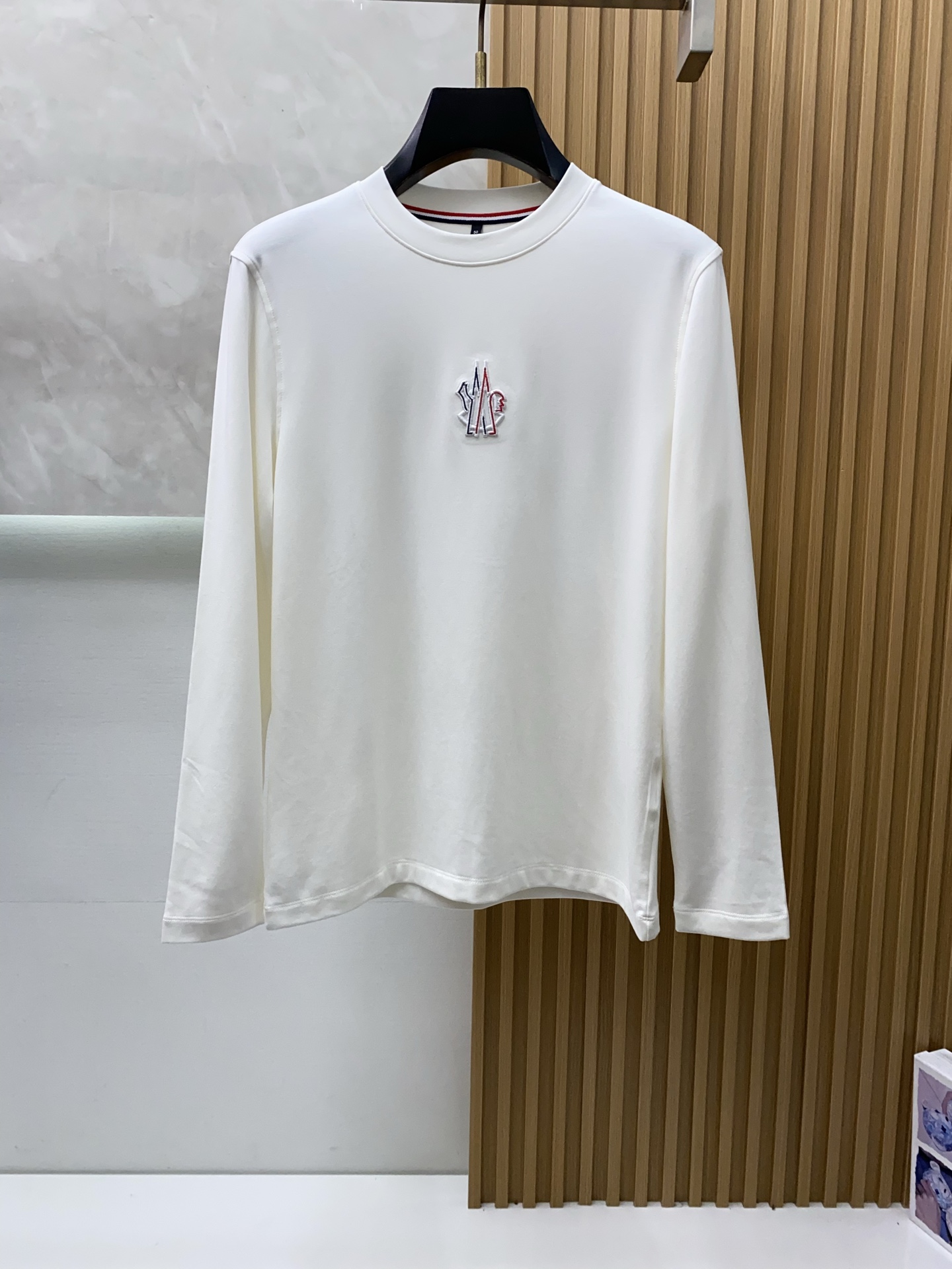 Moncler Classic Logo Embroidered Black T-Shirt, Soft Cotton, M-3XL 2 i1760711222095 3989 0 0