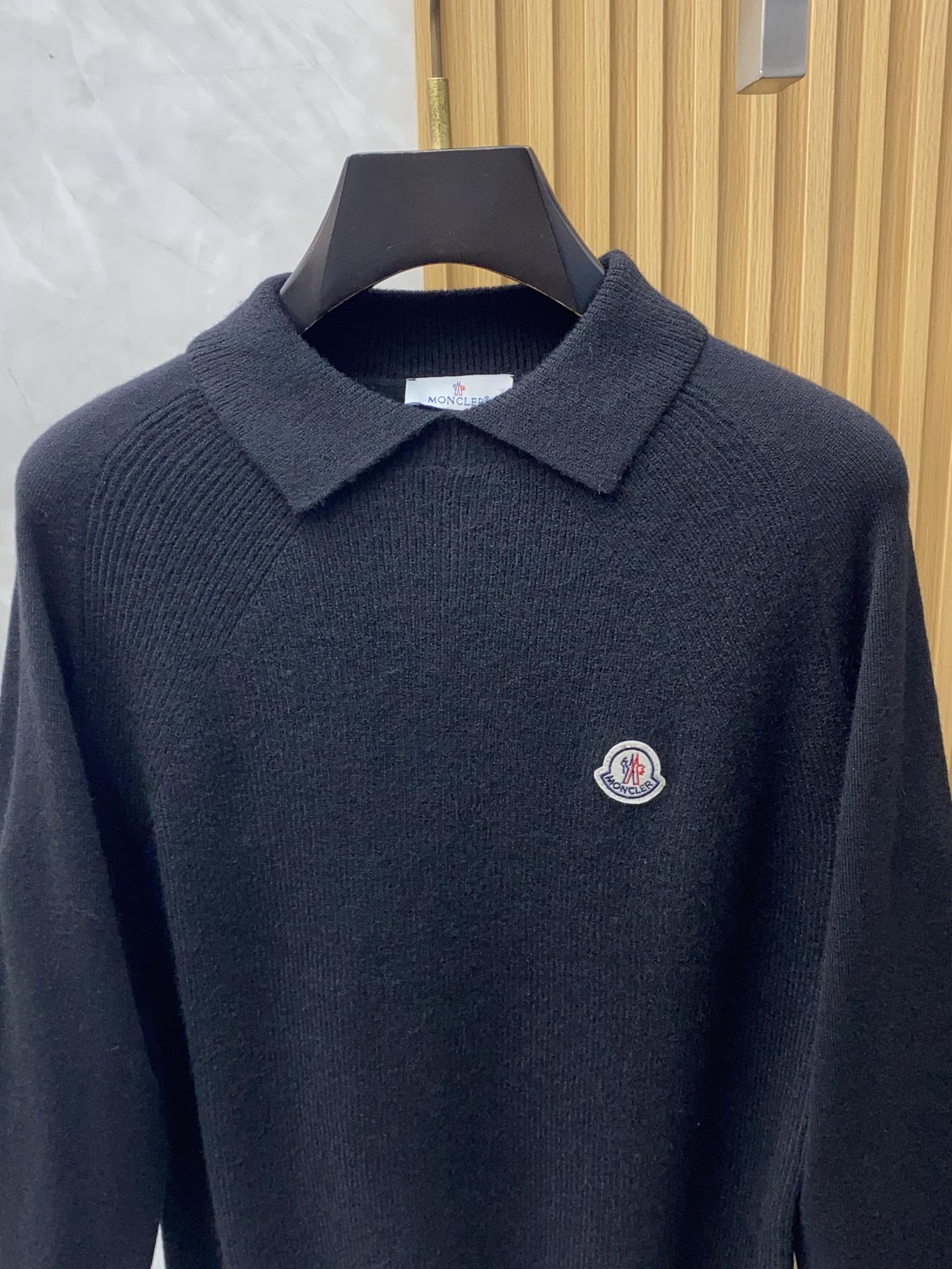 Moncler Wool Blend Knit Sweater - Classic Business Casual Style 5 i1760874418576 9951 0 3