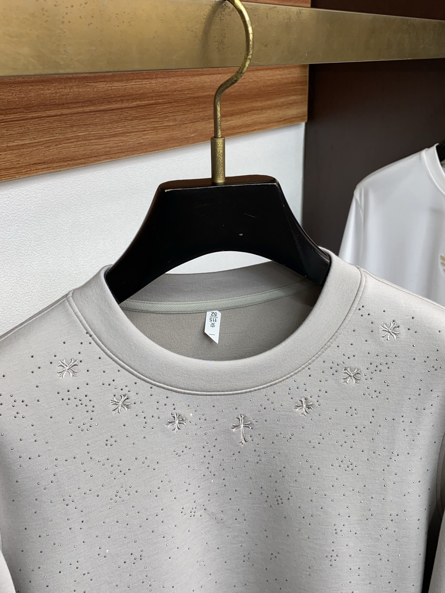 男士高端简约圆领加厚空气棉长袖卫衣 ，香港洋行渠道货，纯正血统品质，25年秋冬 新款，经典王牌系列！高端