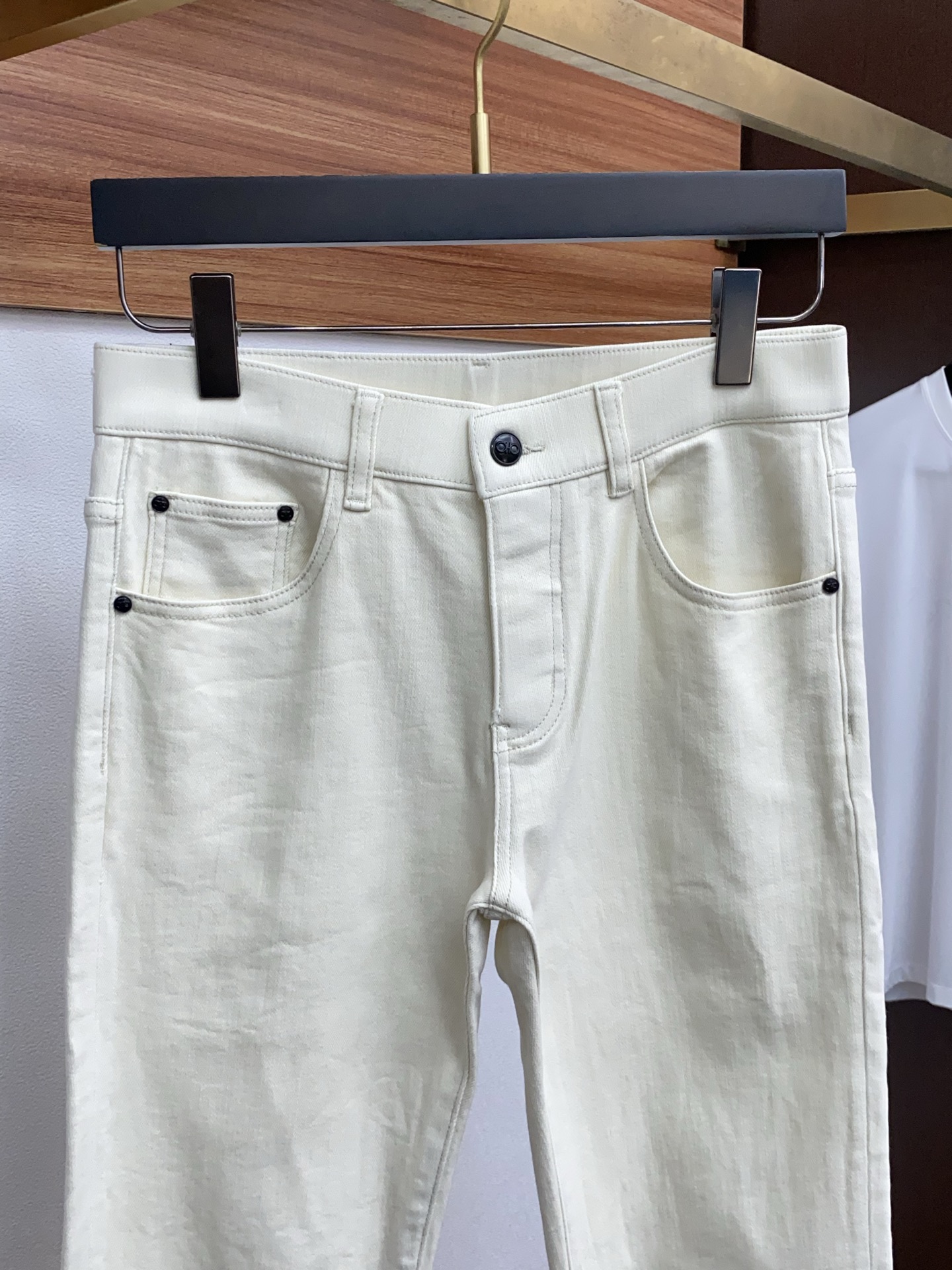 菲拉格慕 25新款 市场独家订制进口加厚拉绒丹宁牛仔面料 稀缺面料 超级舒服 工艺复杂四季款牛仔裤 针织