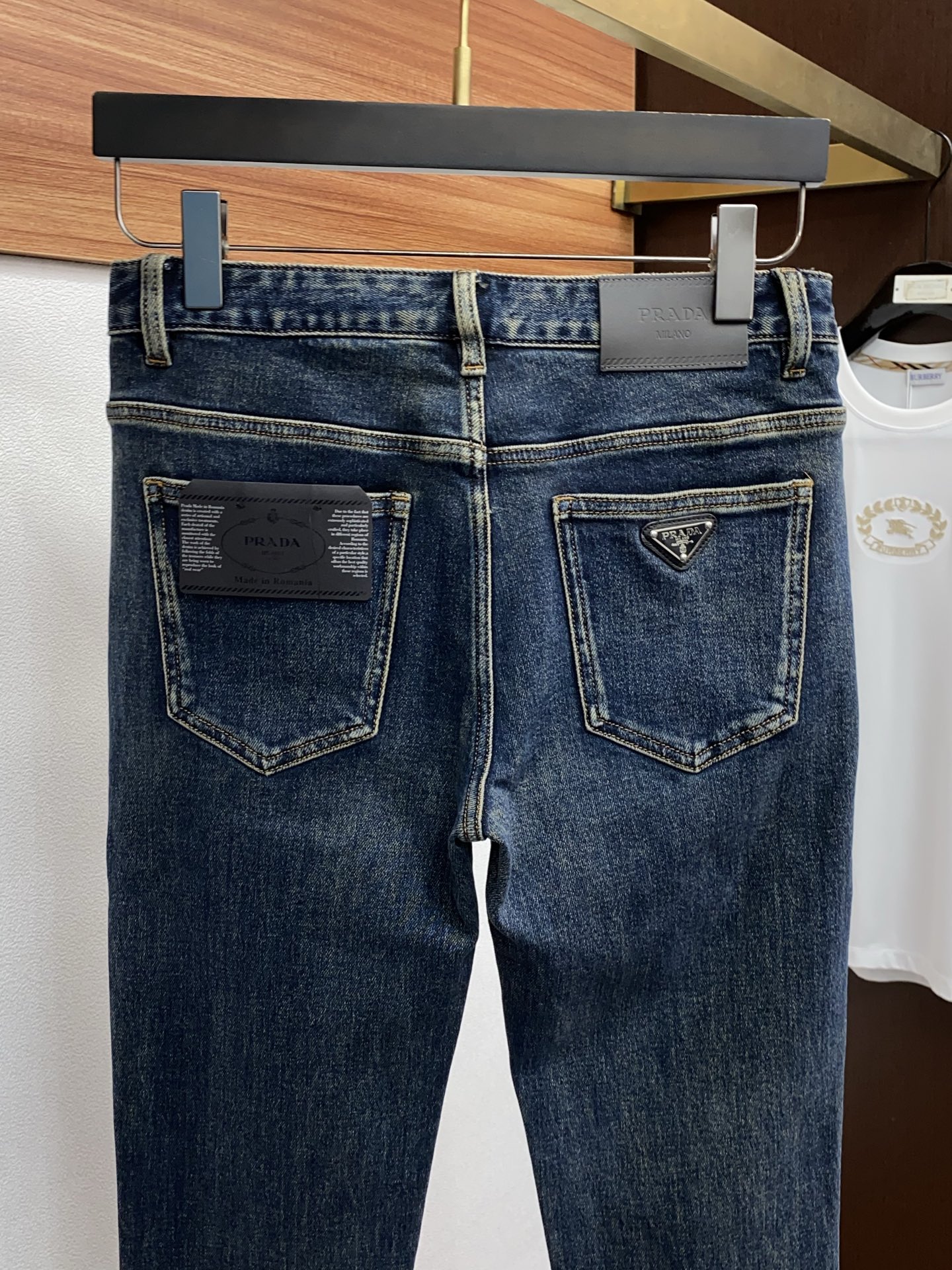 25新款 市场独家订制进口加厚拉绒丹宁牛仔面料 稀缺面料 超级舒服 工艺复杂四季款牛仔裤 针织牛从做旧 