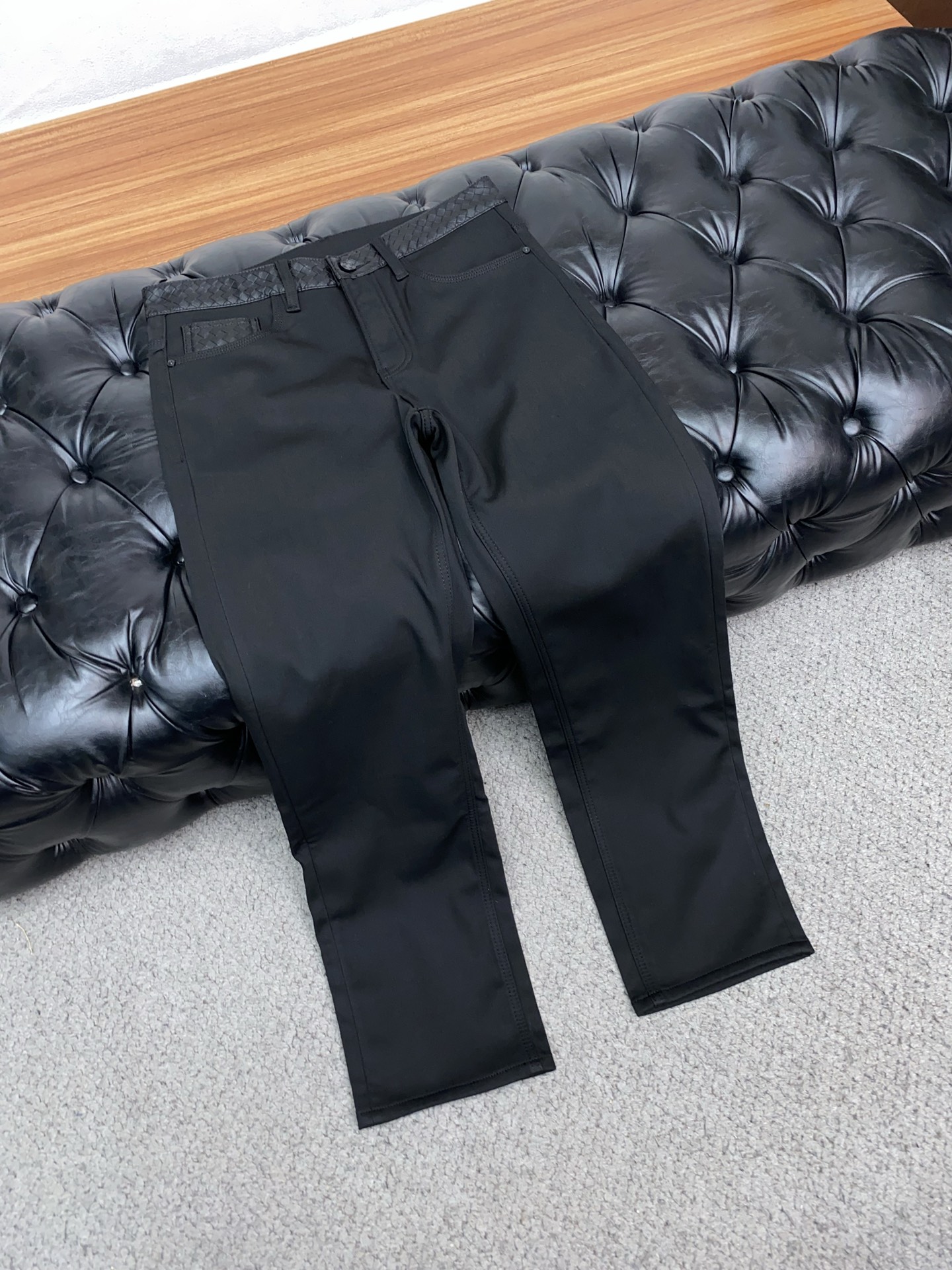 BV 2025SS秋冬 新品 原单男士直筒牛仔裤纯血统品 每季必出的类型，松紧腰围上身极为舒适 无需质疑