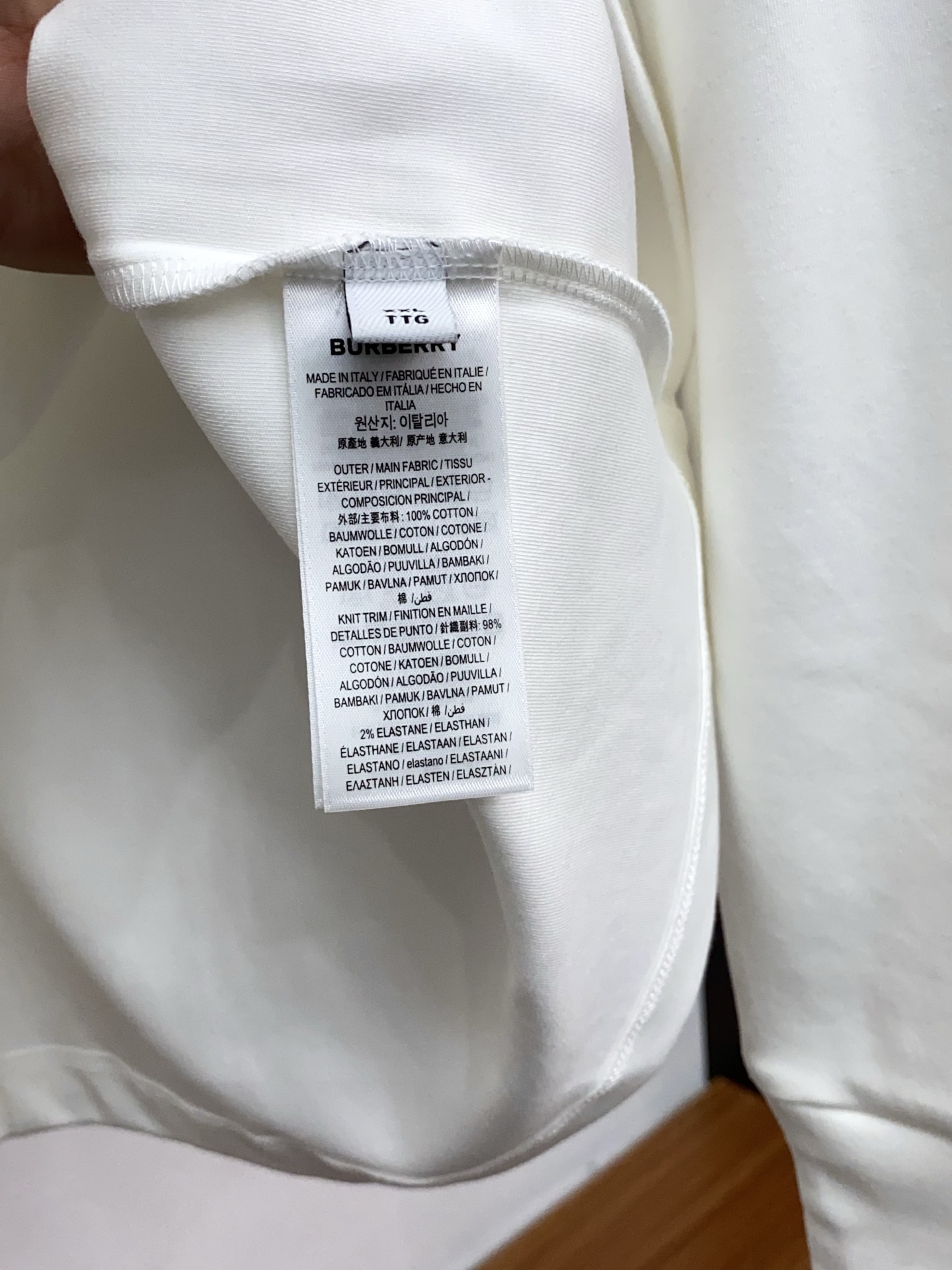 巴宝莉 2025秋冬新品，男士基础款圆领长袖T恤打底衫！贸易公司渠道稀出，同步GW发售，选用客供进口26