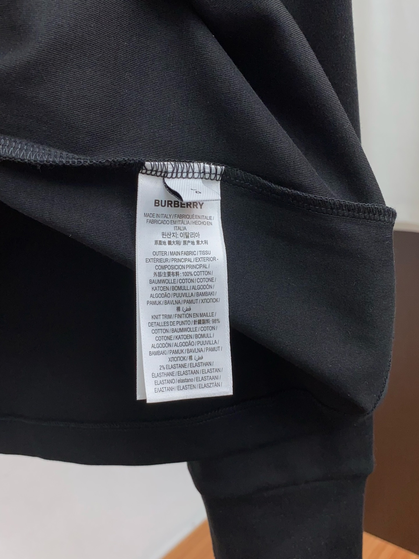 巴宝莉 2025秋冬新品，男士基础款圆领长袖T恤打底衫！贸易公司渠道稀出，同步GW发售，选用客供进口26