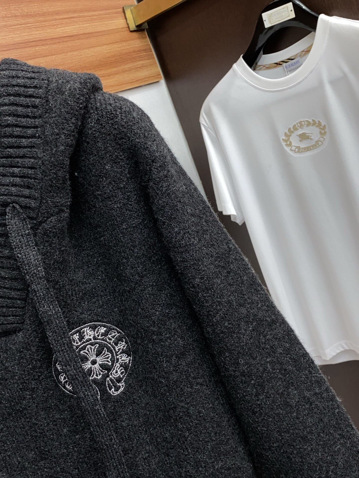 克罗心 2025FW男士秋冬羊毛混纺毛衣 打底外穿毛衣 针织衫休闲日常穿搭单品！上身修饰身形、定制面料将