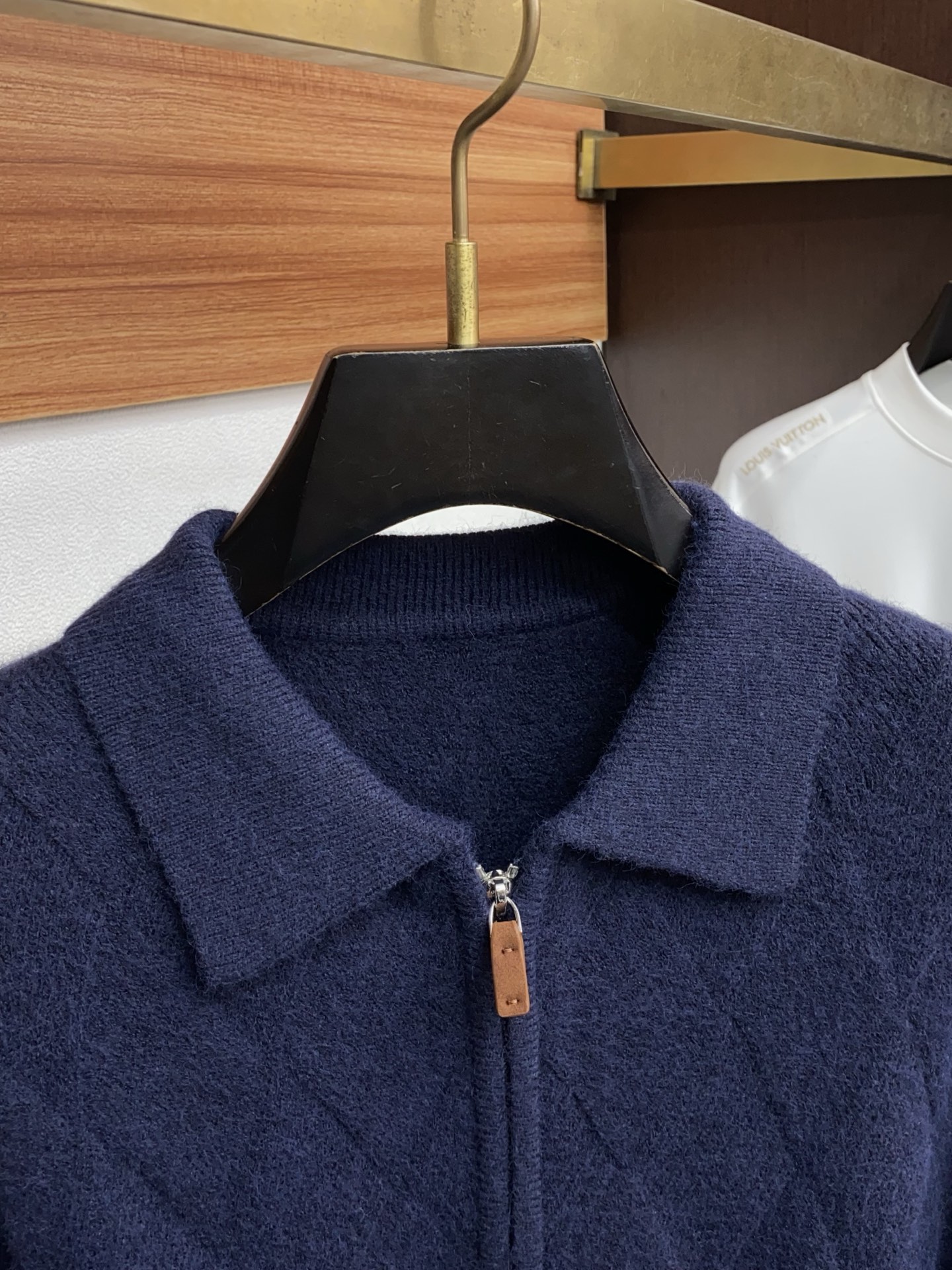 杰尼亚 2025FW男士秋冬羊毛拉链开衫翻领外套毛衣 打底外穿毛衣 针织衫休闲日常穿搭单品！上身修饰身形