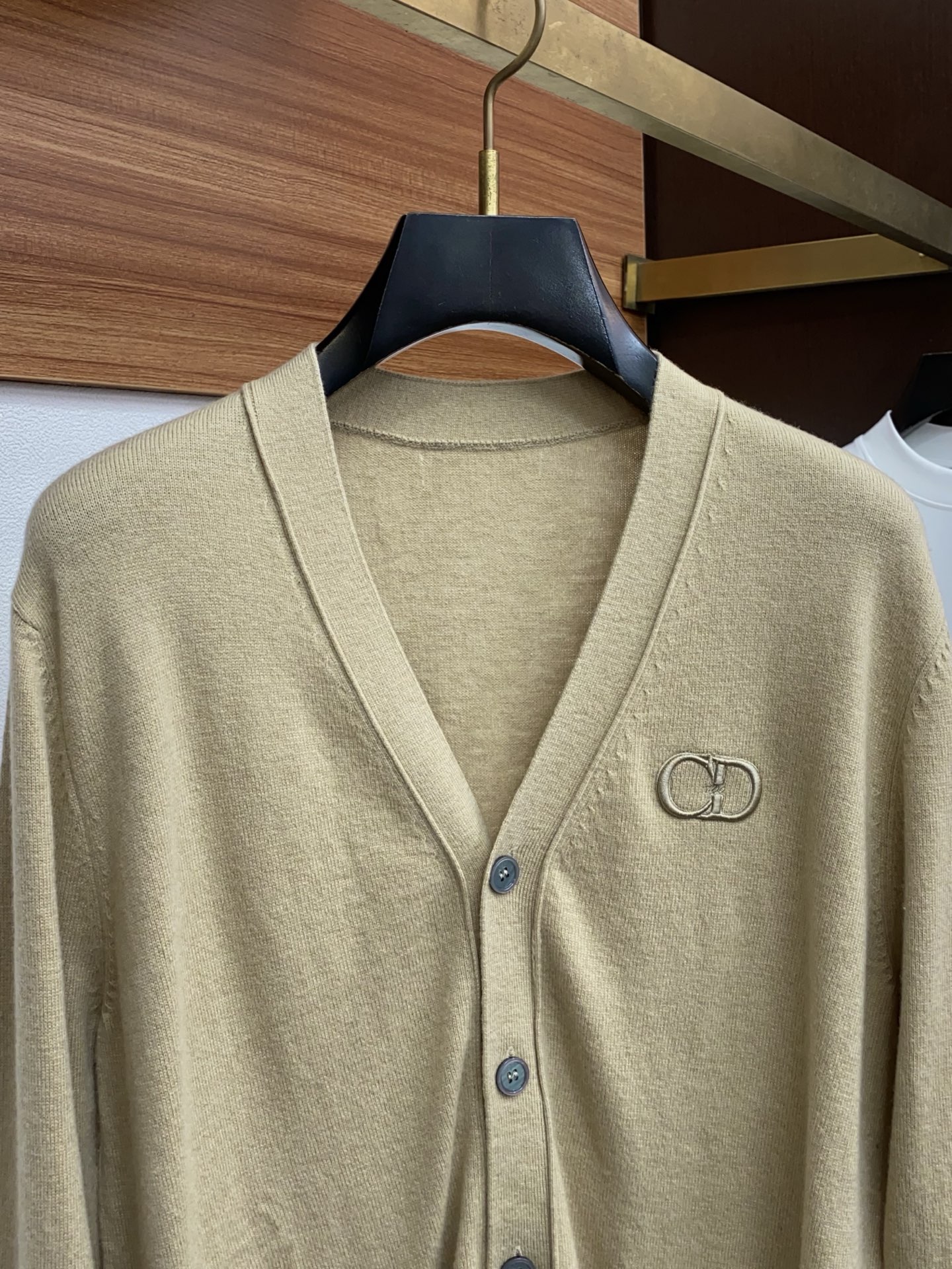 迪奥 2025FW男士秋冬羊毛混纺开衫毛衣 打底外穿毛衣 针织衫休闲日常穿搭单品！上身修饰身形、定制面料