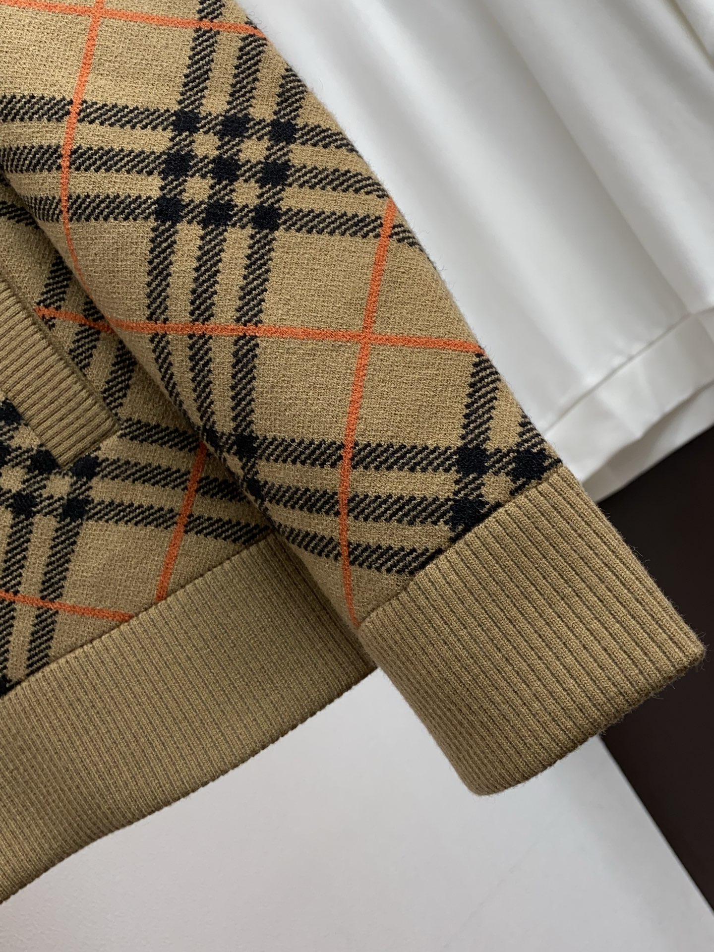 巴宝莉 2025FW男士秋冬加厚羊毛针织拉链夹克外套毛衣 打底外穿毛衣 针织衫休闲日常穿搭单品！上身修饰