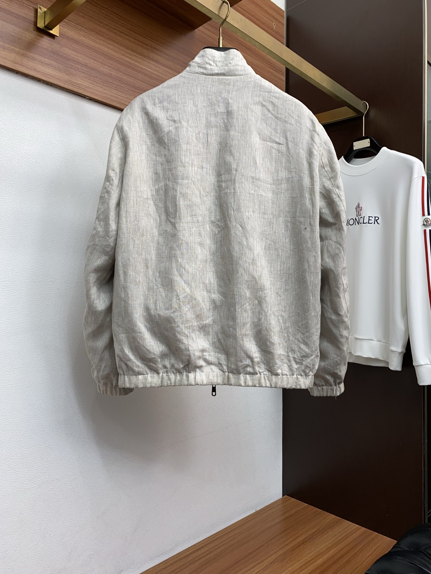 杰尼亚 2025秋冬新款双面夹克外套 原版1:1订制五金配件全进口原版定制 欢迎专柜对比 绝对的高品质 