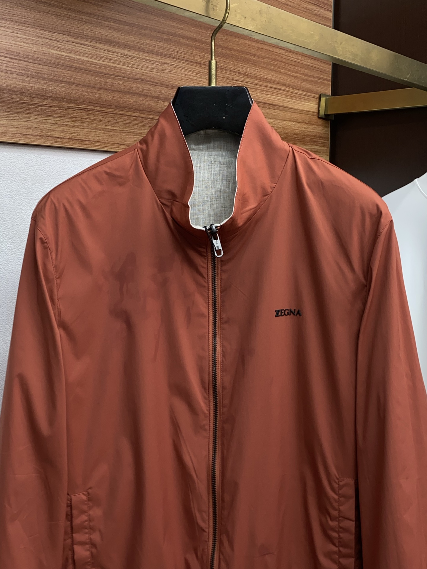 杰尼亚 2025秋冬新款双面夹克外套 原版1:1订制五金配件全进口原版定制 欢迎专柜对比 绝对的高品质 