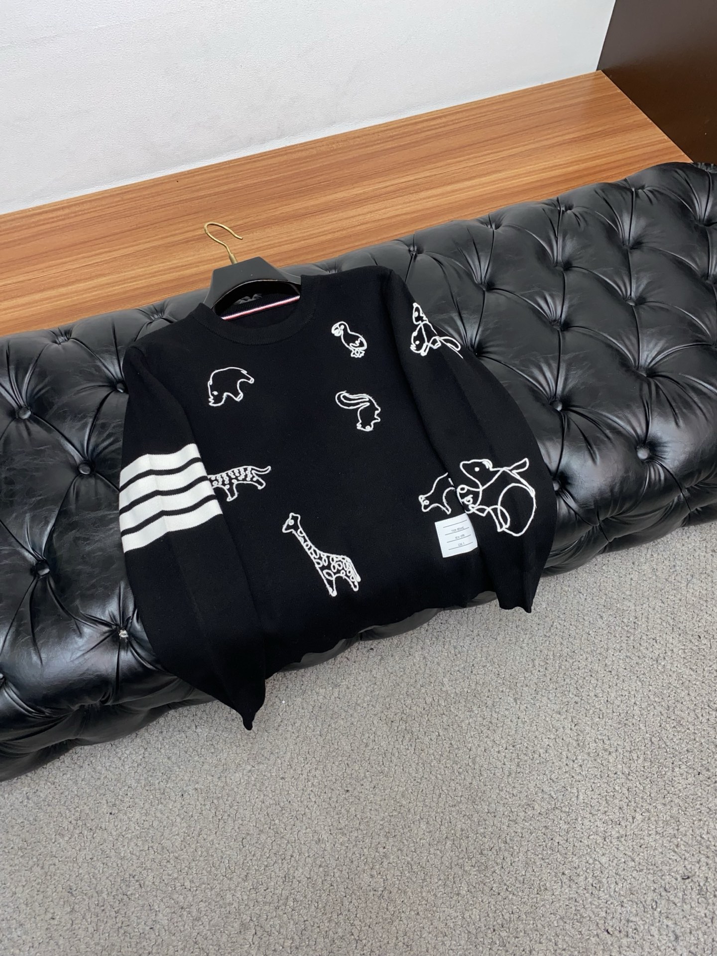 TB 2025官网秋冬季最新款圆领毛衣，专柜同步在售爆款！特供羊毛混纺面料.手感舒适.可直接接触皮肤，l