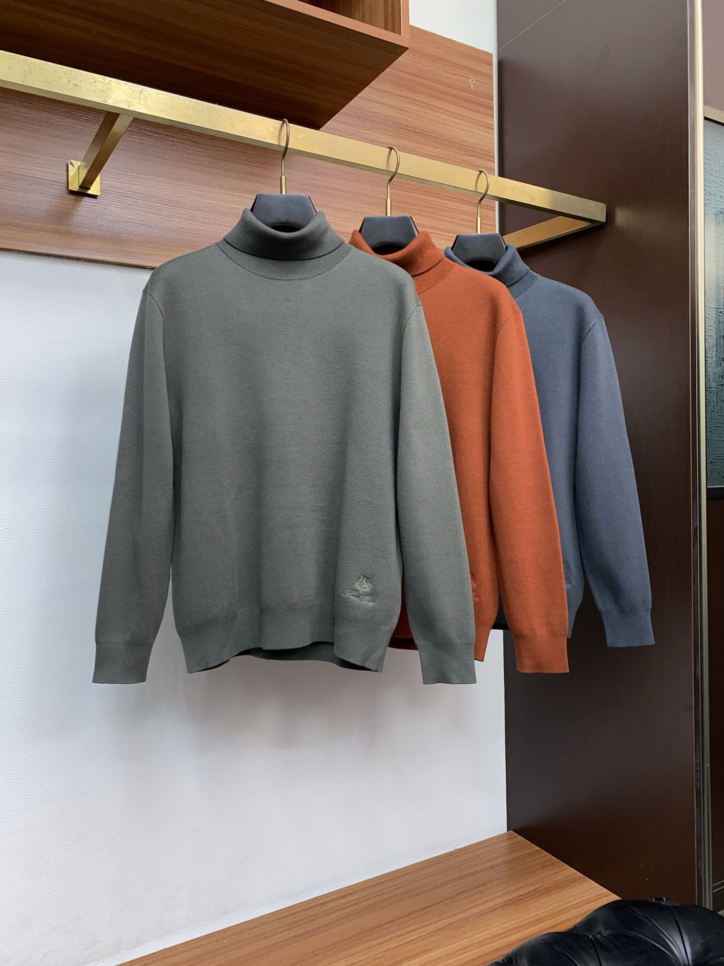 lP🆕 诺悠翩雅 25秋冬高领毛衣精品羊毛混纺毛衫 男款高端定制臻品系列 隶属品牌高端主线 专利顶级纱线