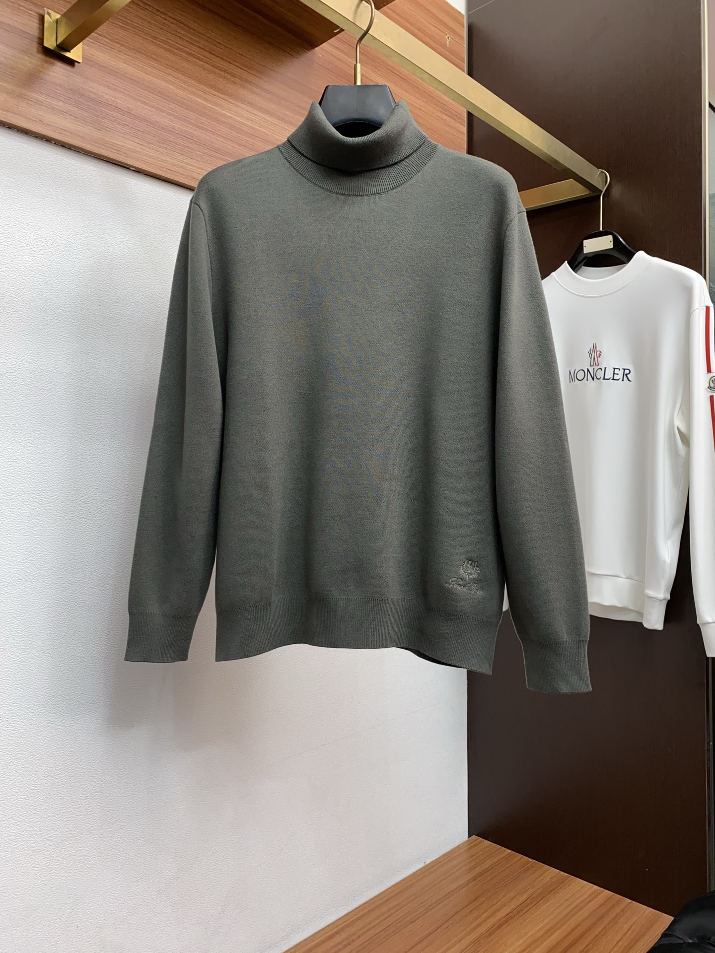 lP🆕 诺悠翩雅 25秋冬高领毛衣精品羊毛混纺毛衫 男款高端定制臻品系列 隶属品牌高端主线 专利顶级纱线