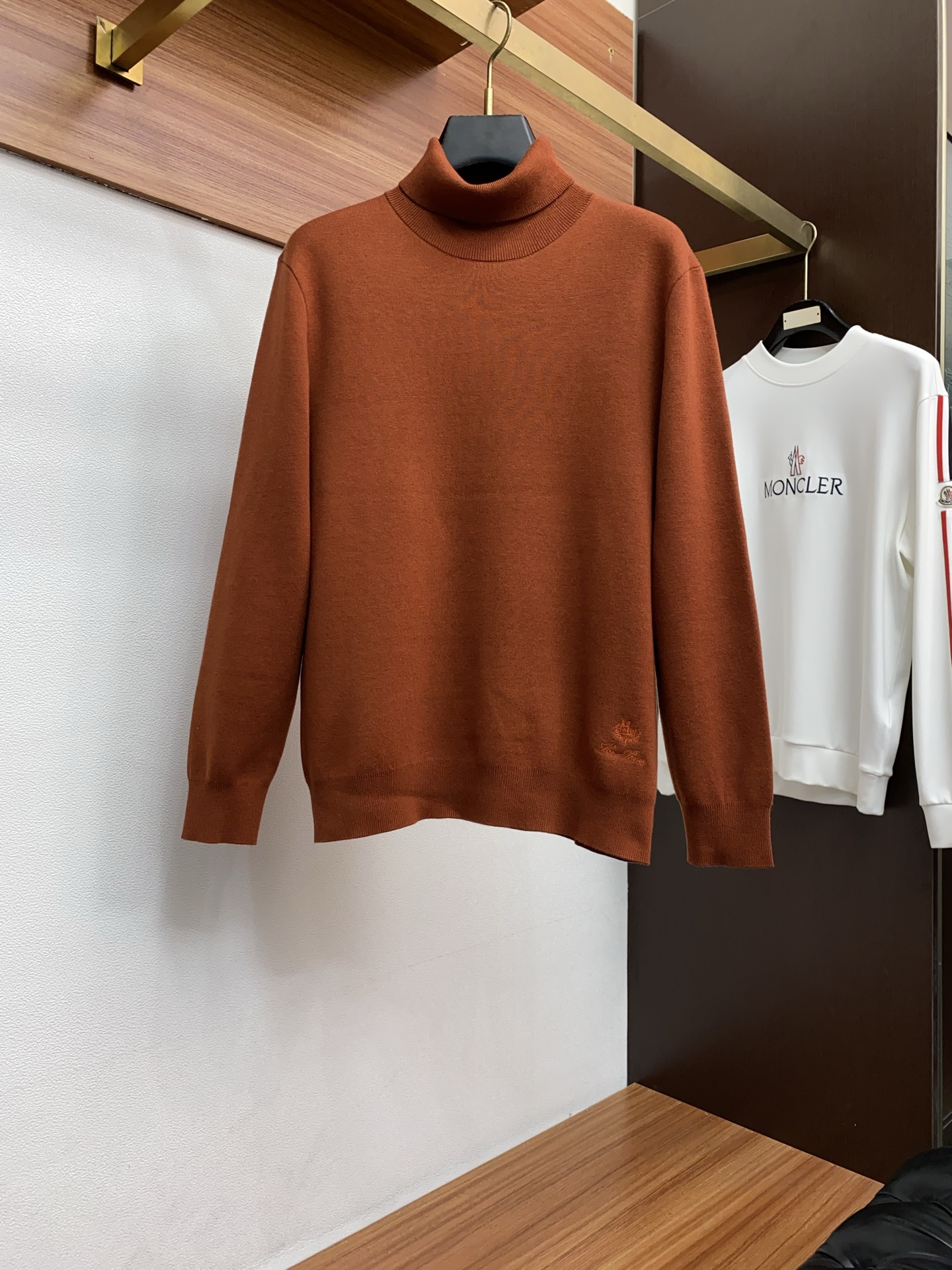 lP🆕 诺悠翩雅 25秋冬高领毛衣精品羊毛混纺毛衫 男款高端定制臻品系列 隶属品牌高端主线 专利顶级纱线