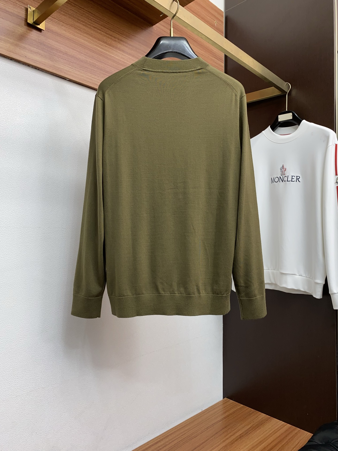 巴宝莉25秋冬高品质 百分百绵羊毛圆领毛衣精品棉羊毛毛衣 男款高端定制臻品系列 隶属品牌高端主线 专利顶