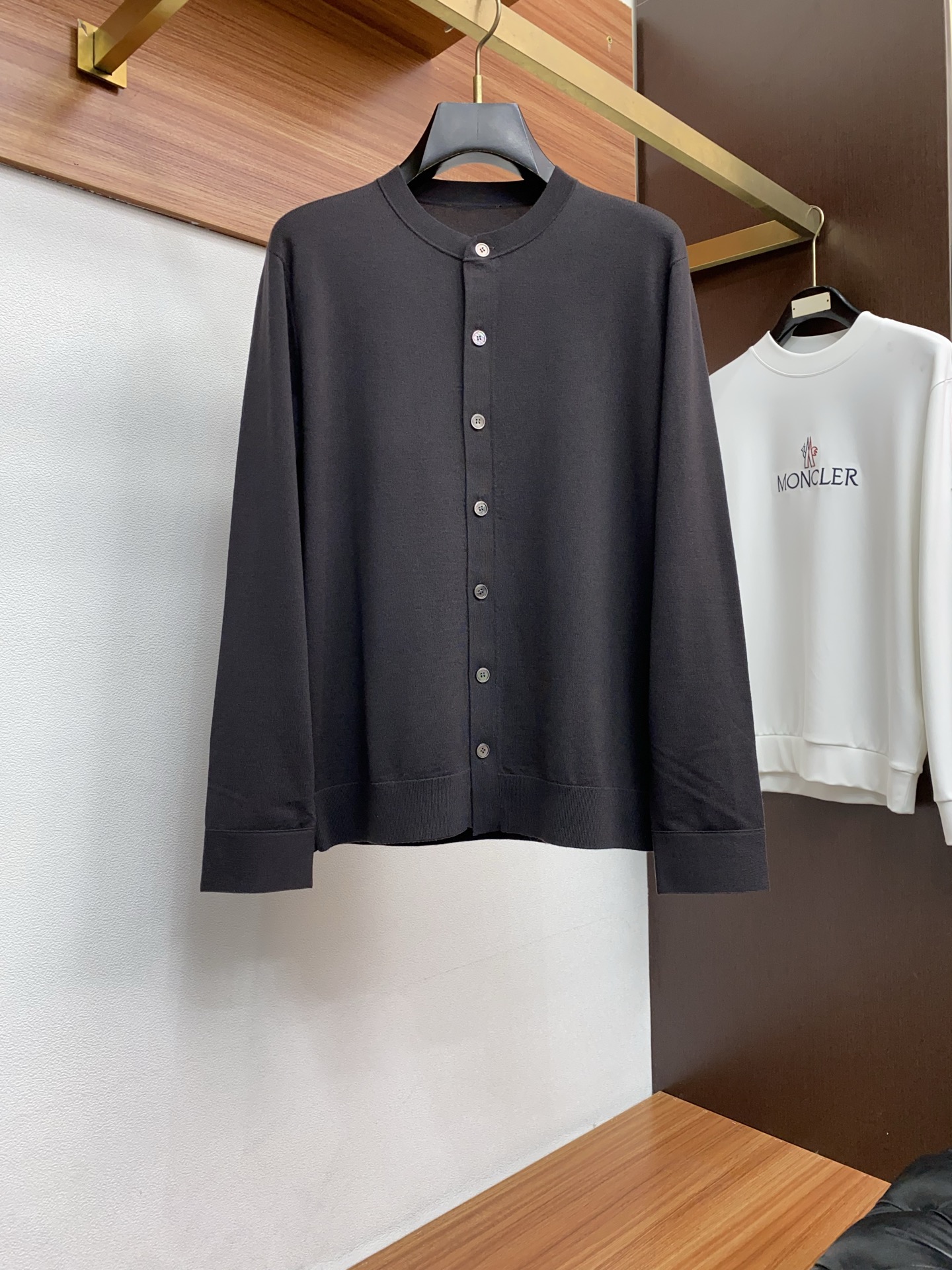 杰尼亚 25秋冬高品质 百分百绵羊毛圆领开衫毛衣精品棉羊毛专柜同步系列毛衣 男款高端定制臻品系列 隶属品