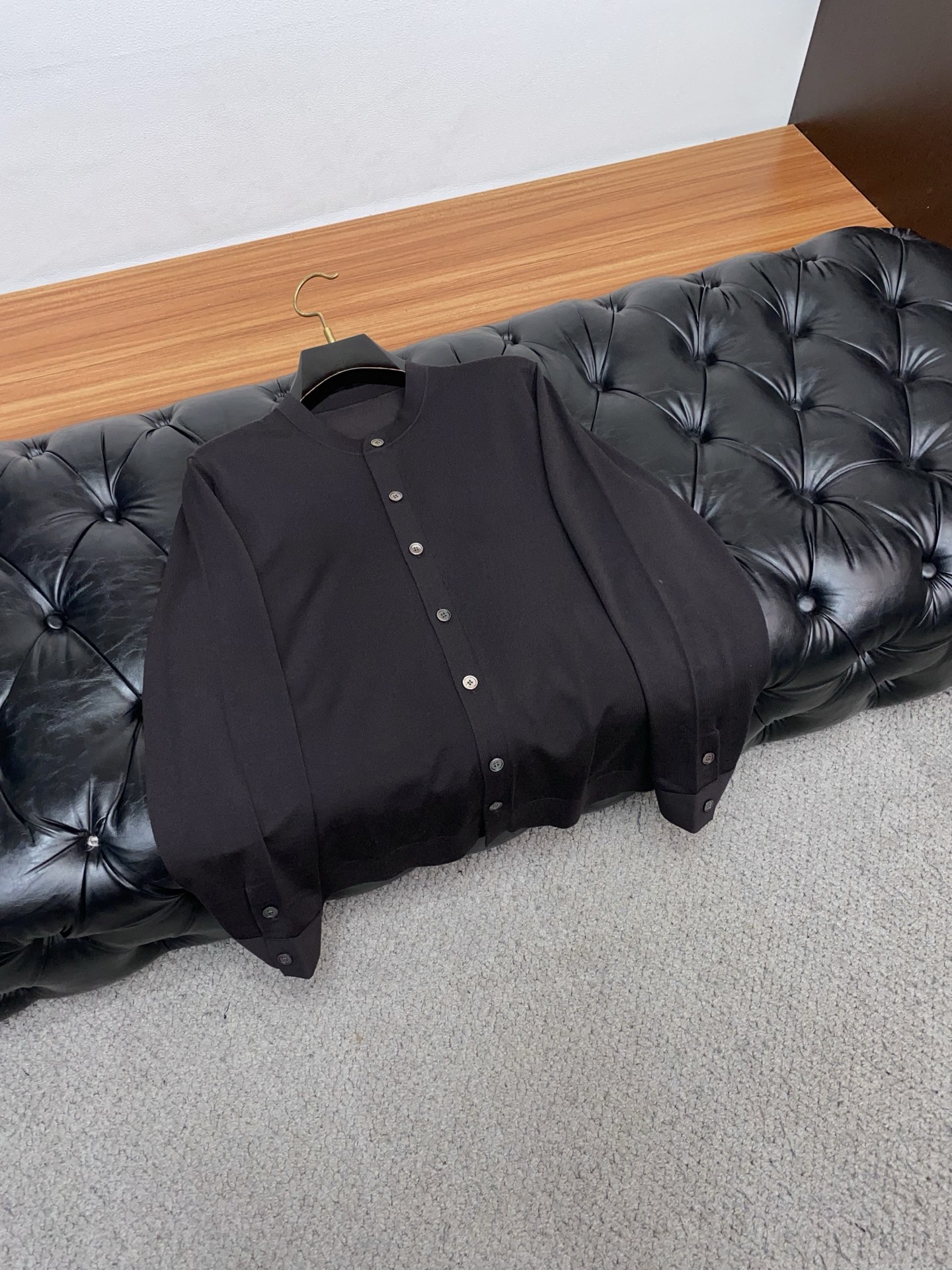 杰尼亚 25秋冬高品质 百分百绵羊毛圆领开衫毛衣精品棉羊毛专柜同步系列毛衣 男款高端定制臻品系列 隶属品