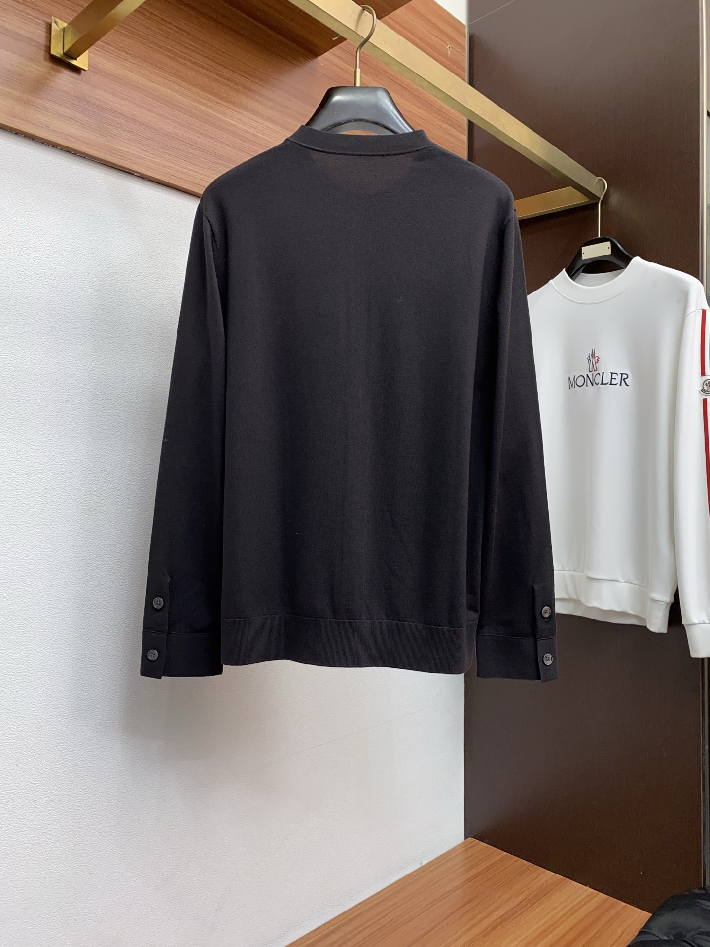 杰尼亚 25秋冬高品质 百分百绵羊毛圆领开衫毛衣精品棉羊毛专柜同步系列毛衣 男款高端定制臻品系列 隶属品