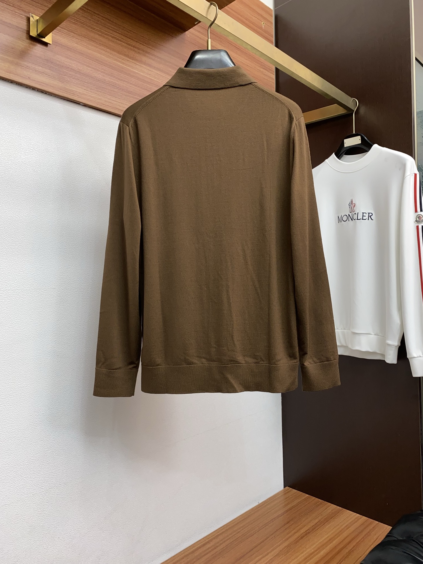 杰尼亚 25秋冬高品质 百分百绵羊毛翻领毛衣精品棉羊毛专柜同步系列毛衣 男款高端定制臻品系列 隶属品牌高