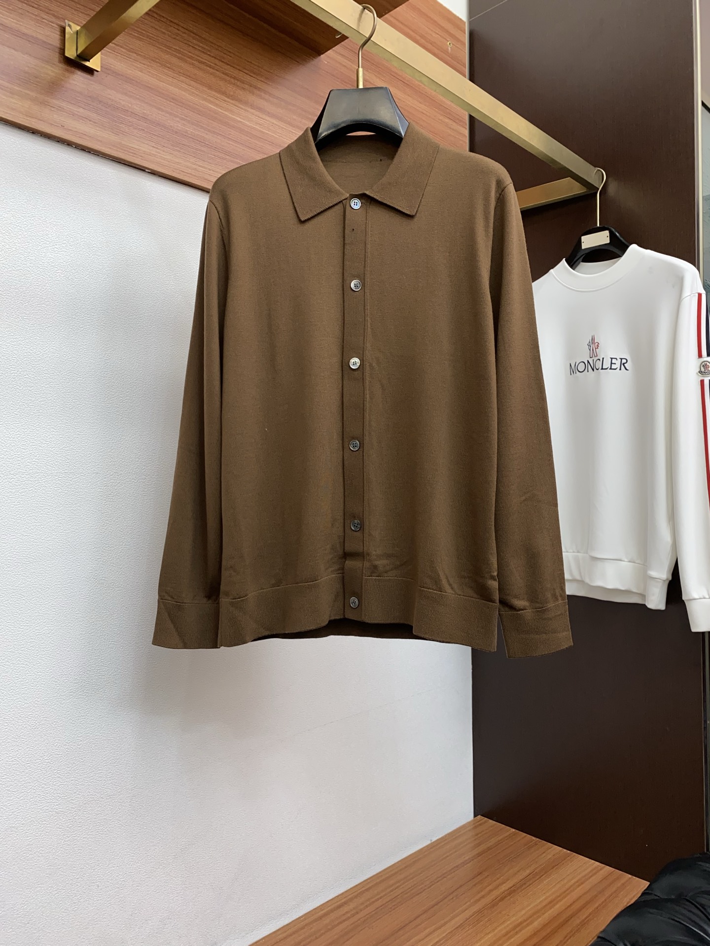 杰尼亚 25秋冬高品质 百分百绵羊毛翻领毛衣精品棉羊毛专柜同步系列毛衣 男款高端定制臻品系列 隶属品牌高