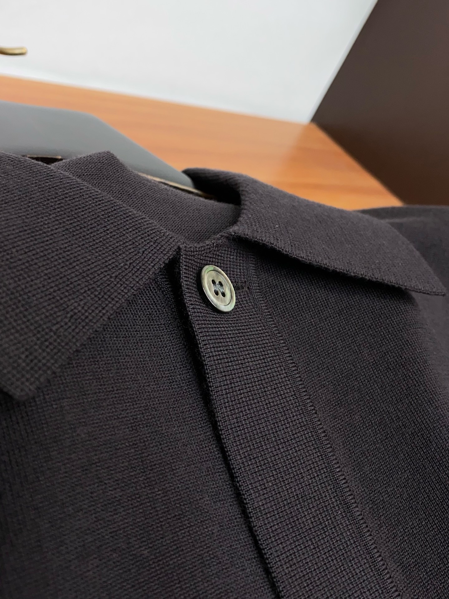 杰尼亚 25秋冬高品质 百分百绵羊毛翻领毛衣精品棉羊毛专柜同步系列毛衣 男款高端定制臻品系列 隶属品牌高