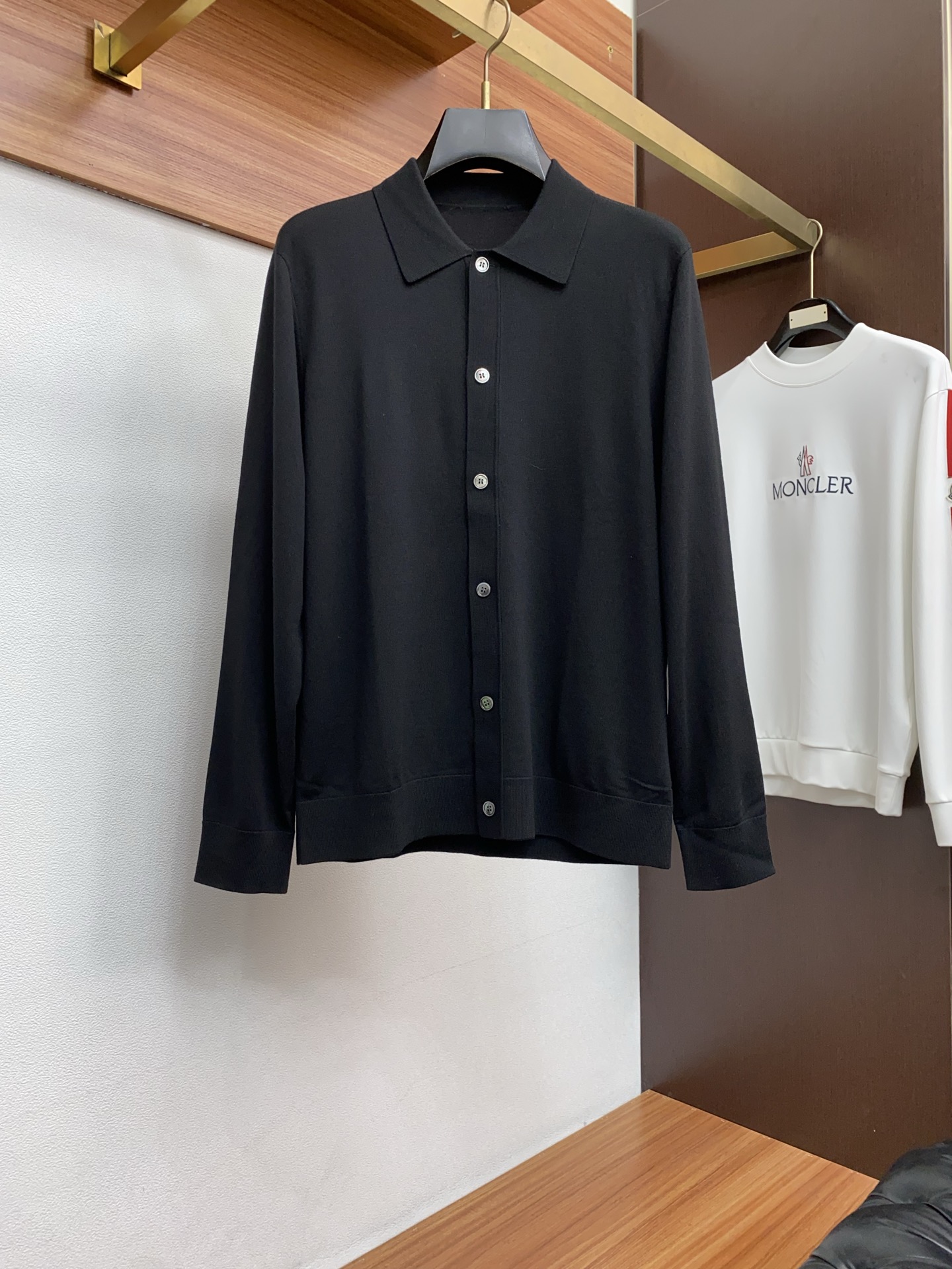 杰尼亚 25秋冬高品质 百分百绵羊毛翻领毛衣精品棉羊毛专柜同步系列毛衣 男款高端定制臻品系列 隶属品牌高