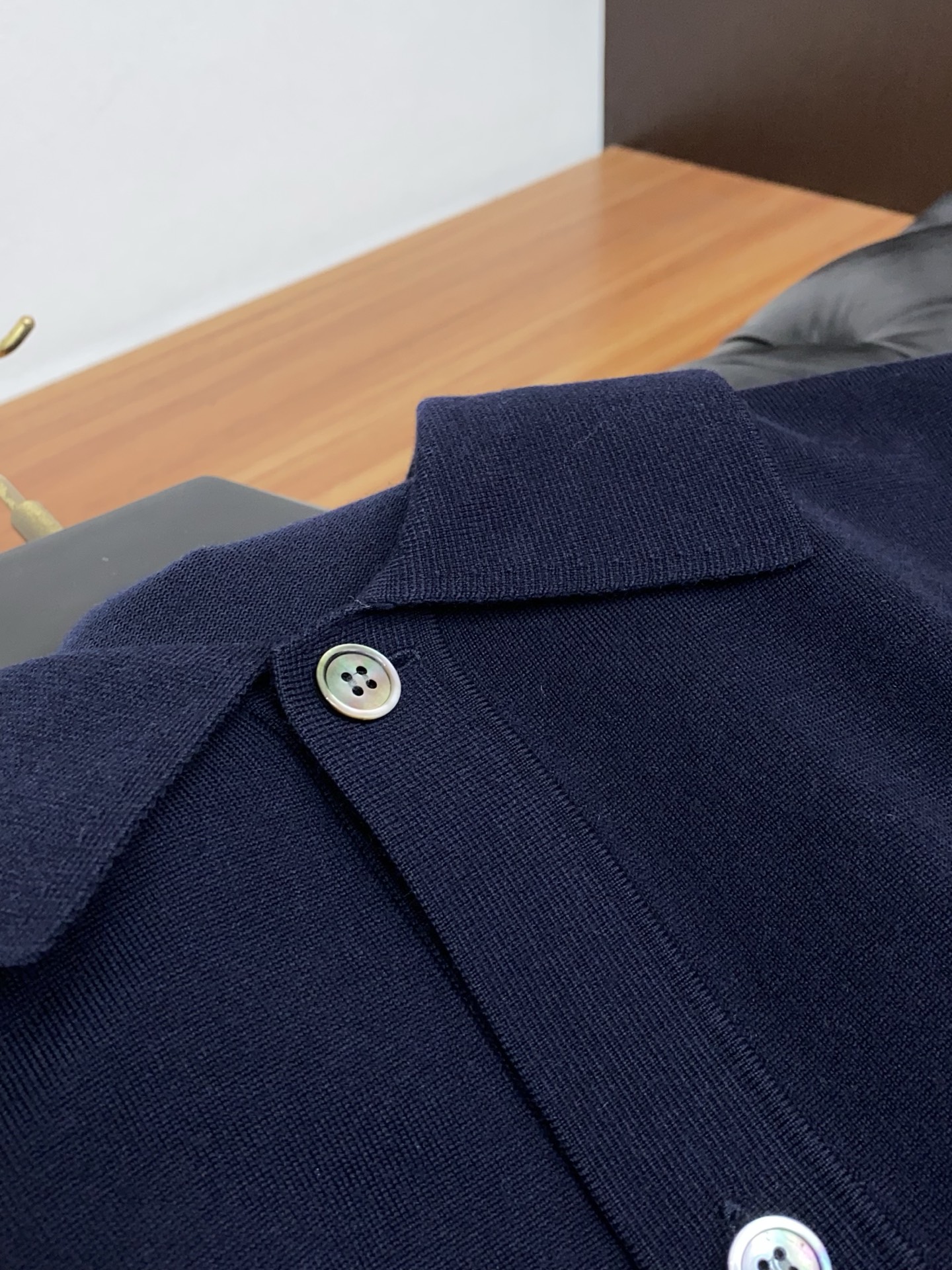 杰尼亚 25秋冬高品质 百分百绵羊毛翻领毛衣精品棉羊毛专柜同步系列毛衣 男款高端定制臻品系列 隶属品牌高