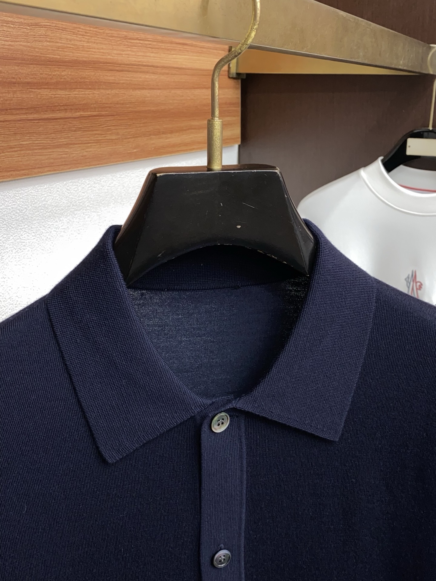 杰尼亚 25秋冬高品质 百分百绵羊毛翻领毛衣精品棉羊毛专柜同步系列毛衣 男款高端定制臻品系列 隶属品牌高