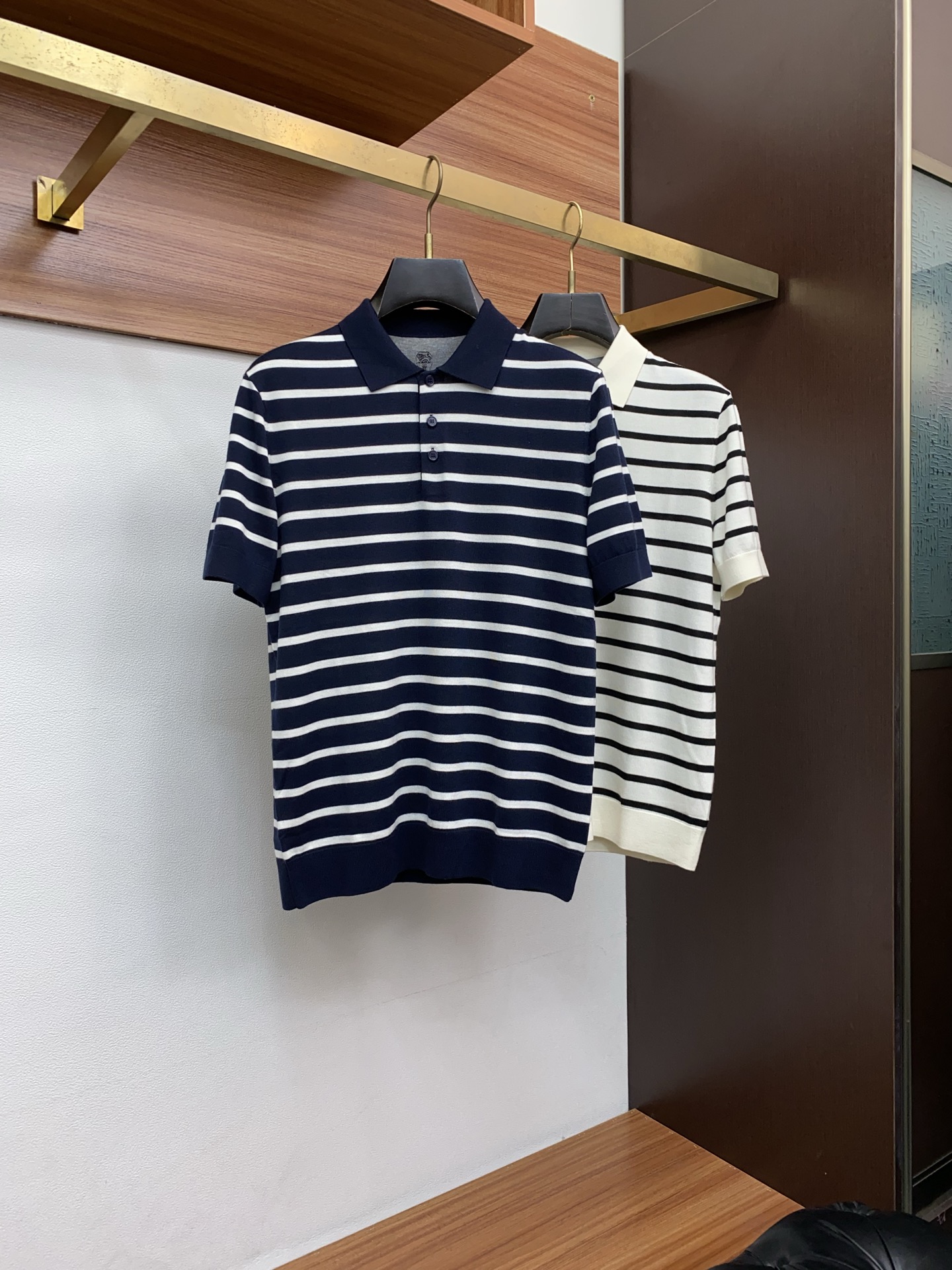 BC 25秋冬高品质 百分百绵羊毛翻领短袖毛衣精品棉羊毛专柜同步系列毛衣 男款高端定制臻品系列 隶属品牌