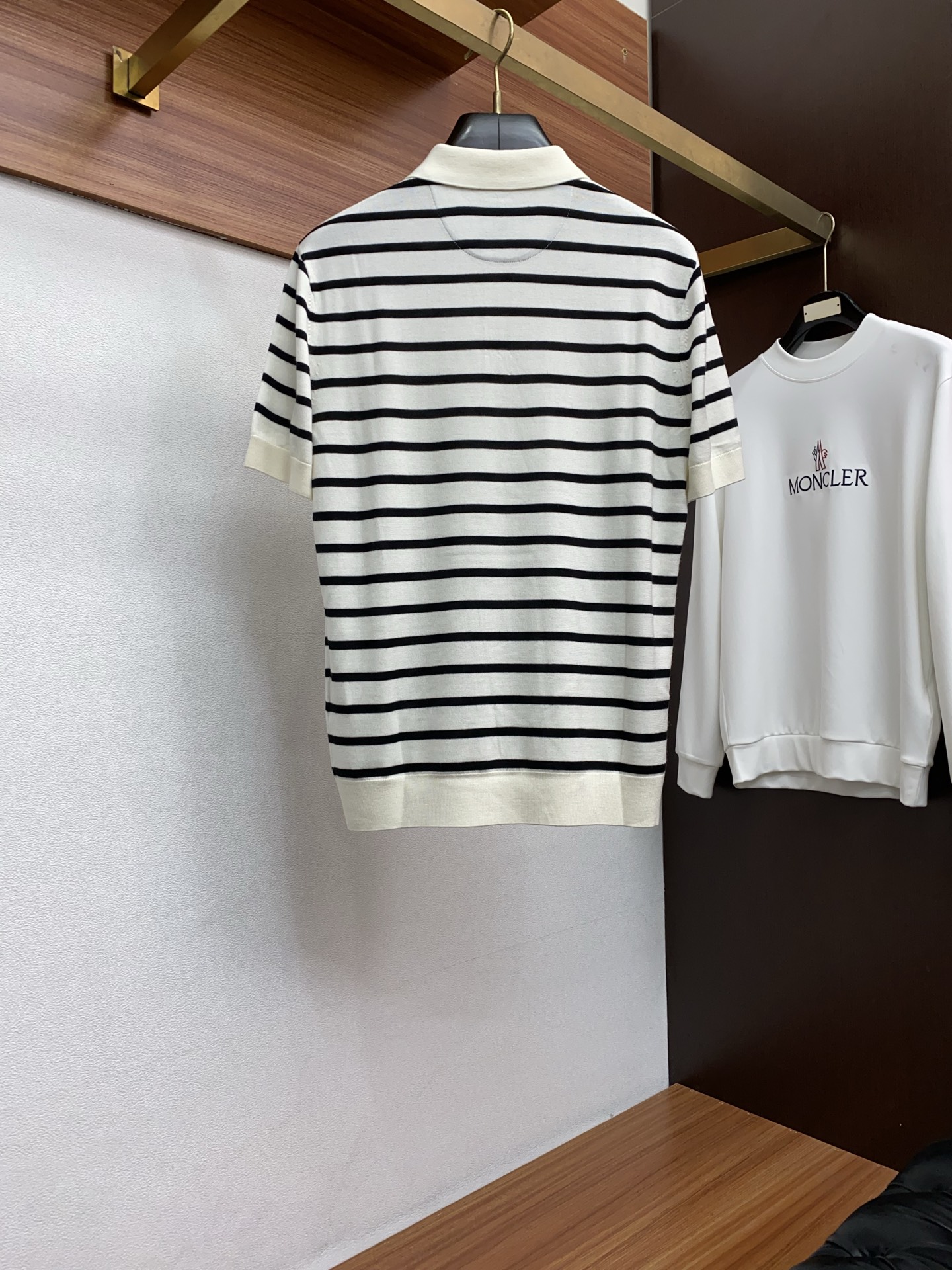 BC 25秋冬高品质 百分百绵羊毛翻领短袖毛衣精品棉羊毛专柜同步系列毛衣 男款高端定制臻品系列 隶属品牌