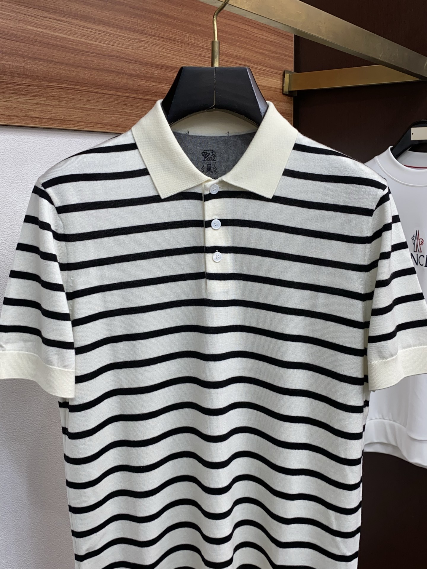 BC 25秋冬高品质 百分百绵羊毛翻领短袖毛衣精品棉羊毛专柜同步系列毛衣 男款高端定制臻品系列 隶属品牌