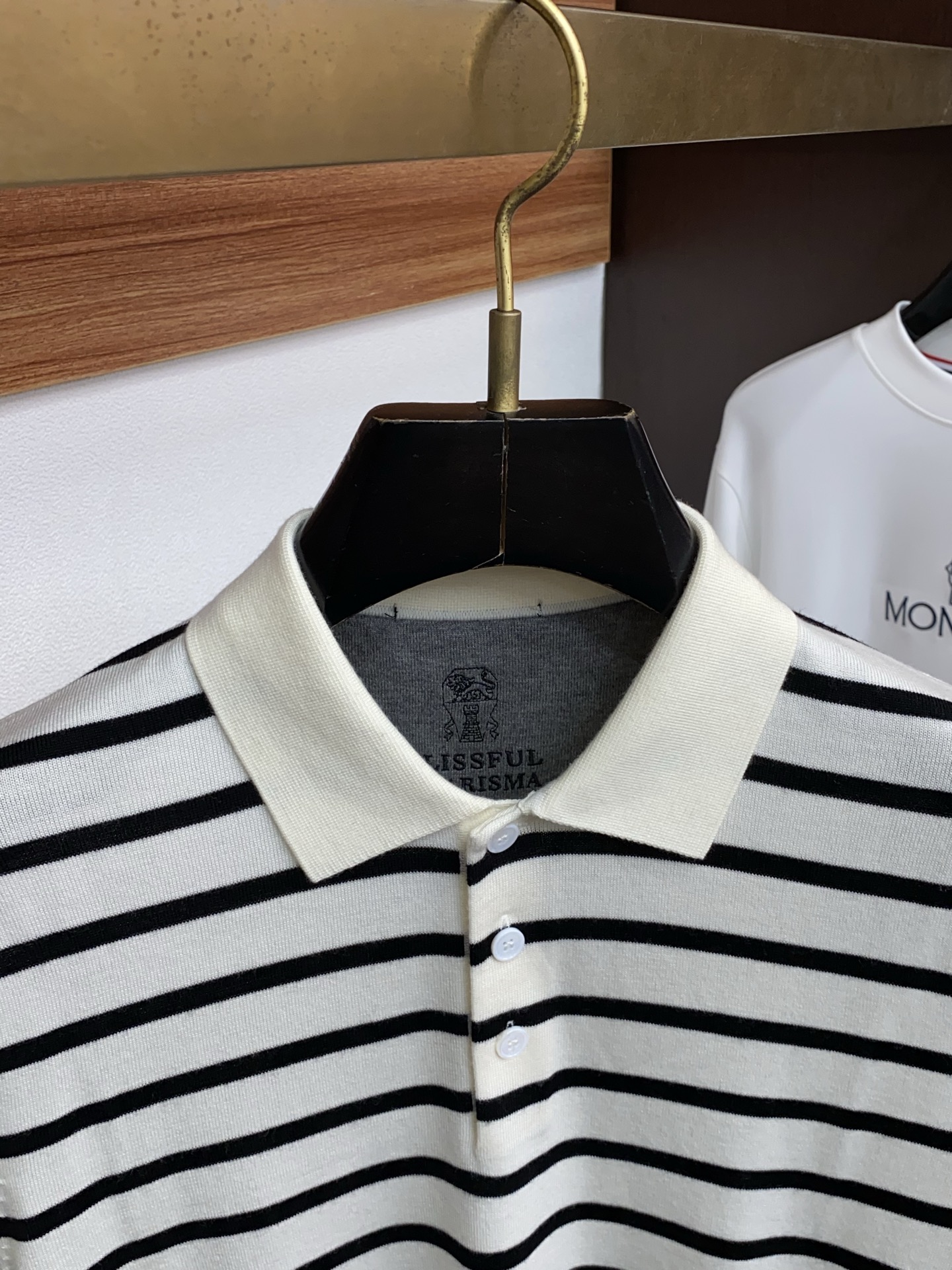 BC 25秋冬高品质 百分百绵羊毛翻领短袖毛衣精品棉羊毛专柜同步系列毛衣 男款高端定制臻品系列 隶属品牌