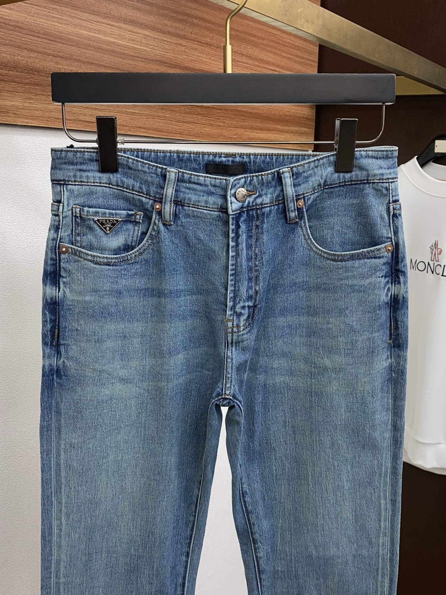 1v 路易威登 2026ss春夏新款修身小直筒牛仔裤 完美洗水工艺 定制顶级五金logo 独家定制微弹面