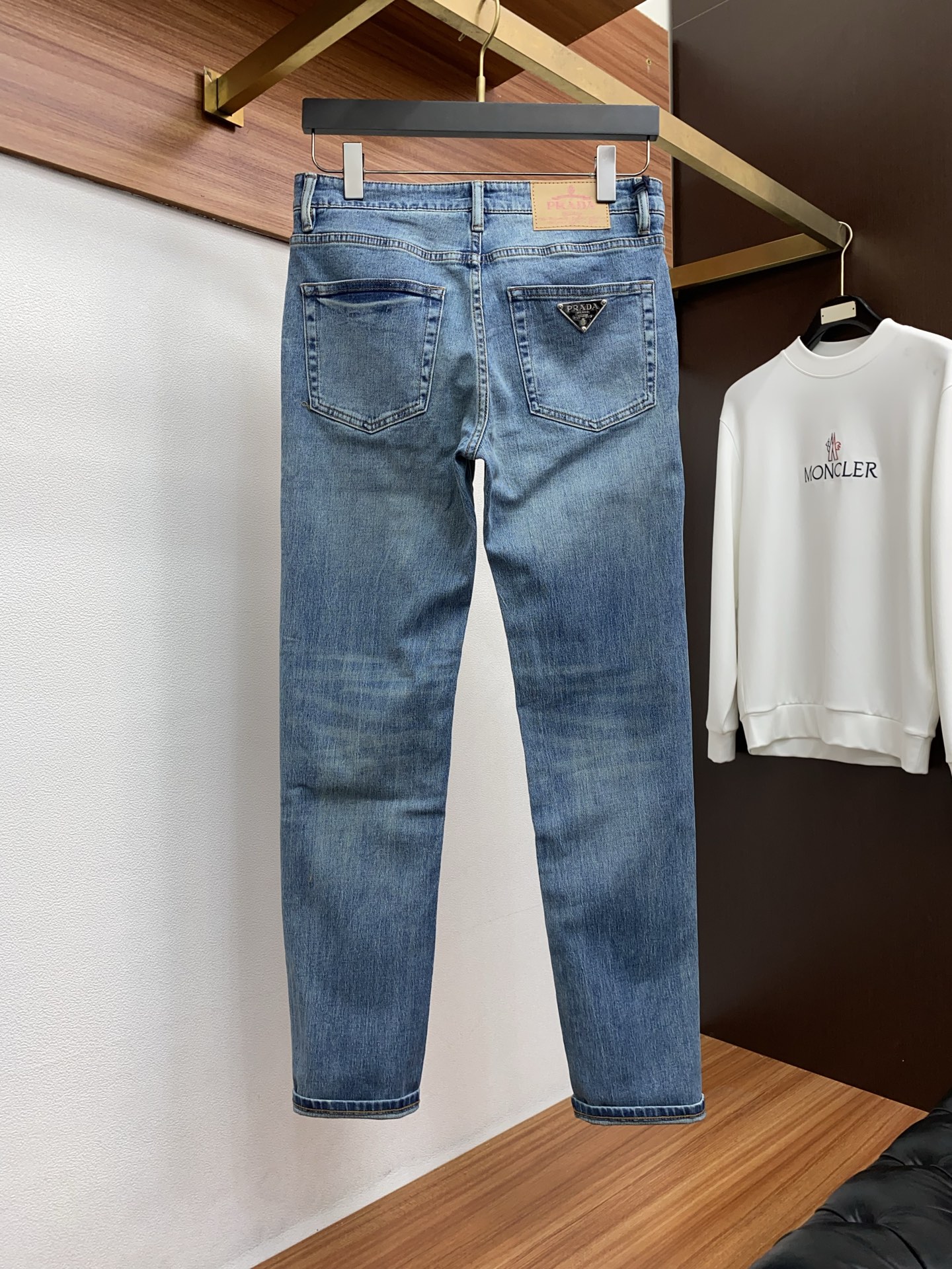 1v 路易威登 2026ss春夏新款修身小直筒牛仔裤 完美洗水工艺 定制顶级五金logo 独家定制微弹面