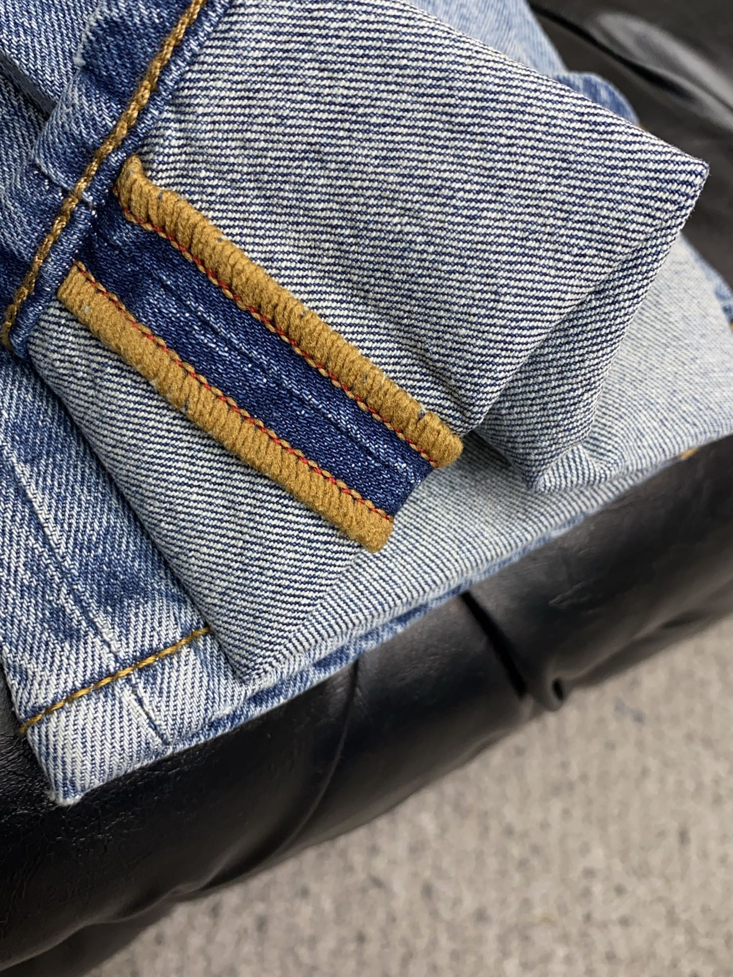 1v 路易威登 2026ss春夏新款修身小直筒牛仔裤 完美洗水工艺 定制顶级五金logo 独家定制微弹面