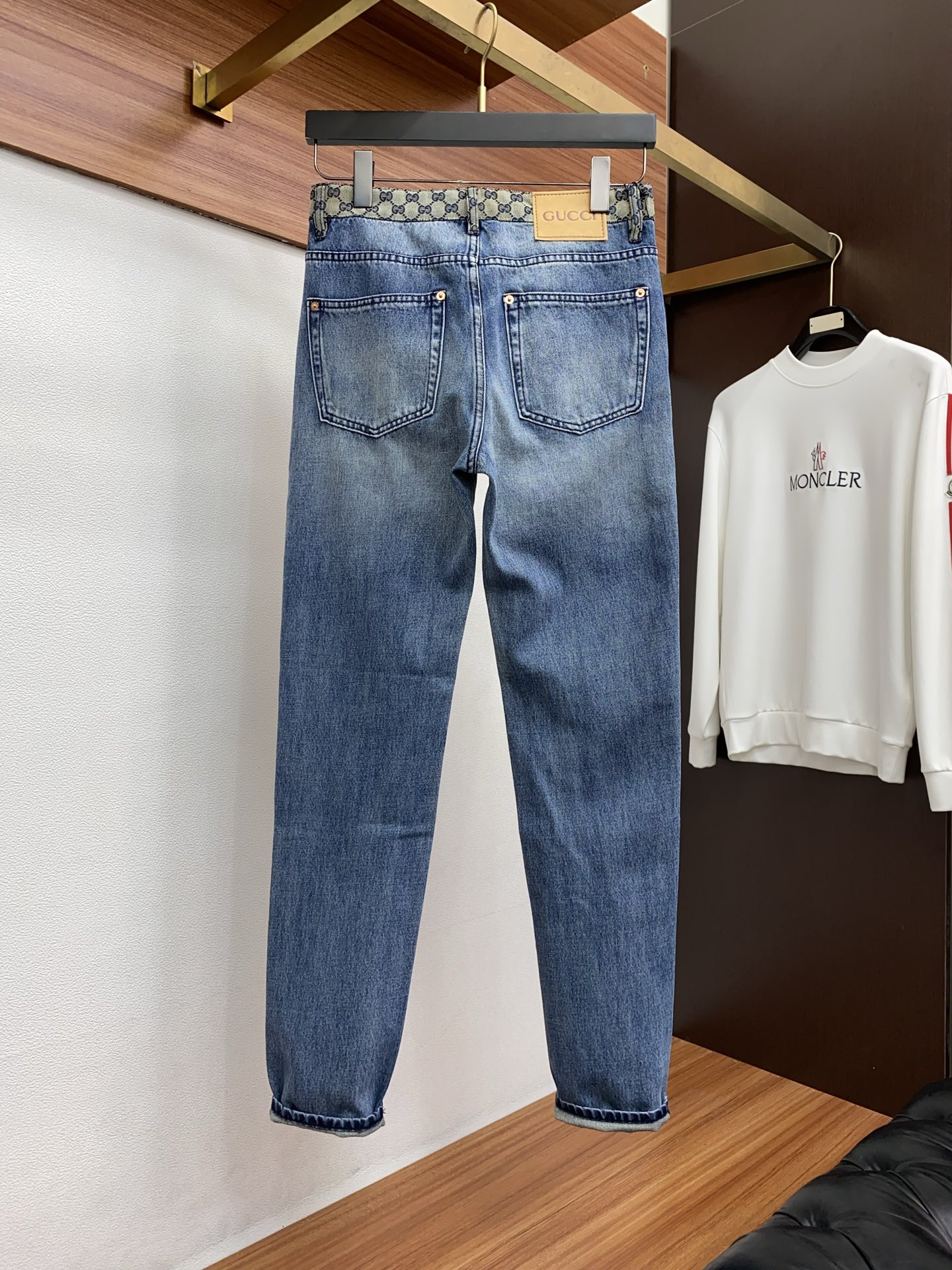 1v 路易威登 2026ss春夏新款修身小直筒牛仔裤 完美洗水工艺 定制顶级五金logo 独家定制微弹面