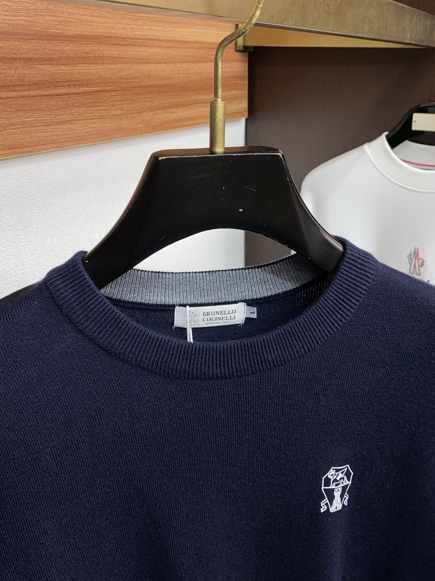 BC 男士高端简约圆领毛衣 ，香港洋行渠道货，纯正血统品质，25年秋冬 新款，经典王牌系列！高端奢华且白