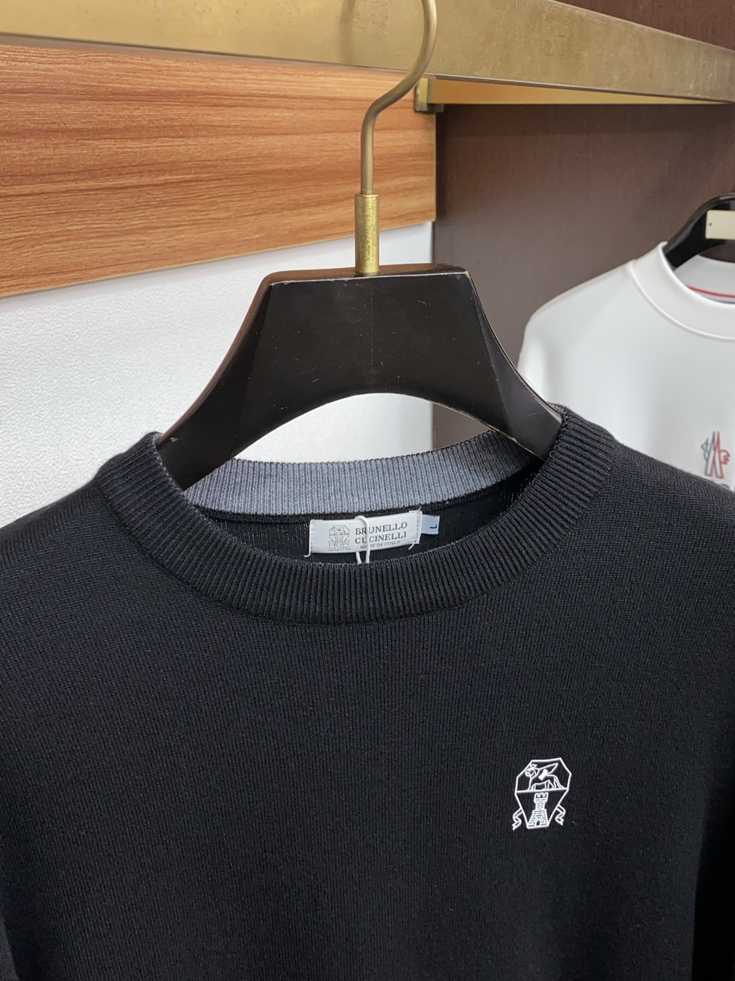 BC 男士高端简约圆领毛衣 ，香港洋行渠道货，纯正血统品质，25年秋冬 新款，经典王牌系列！高端奢华且白