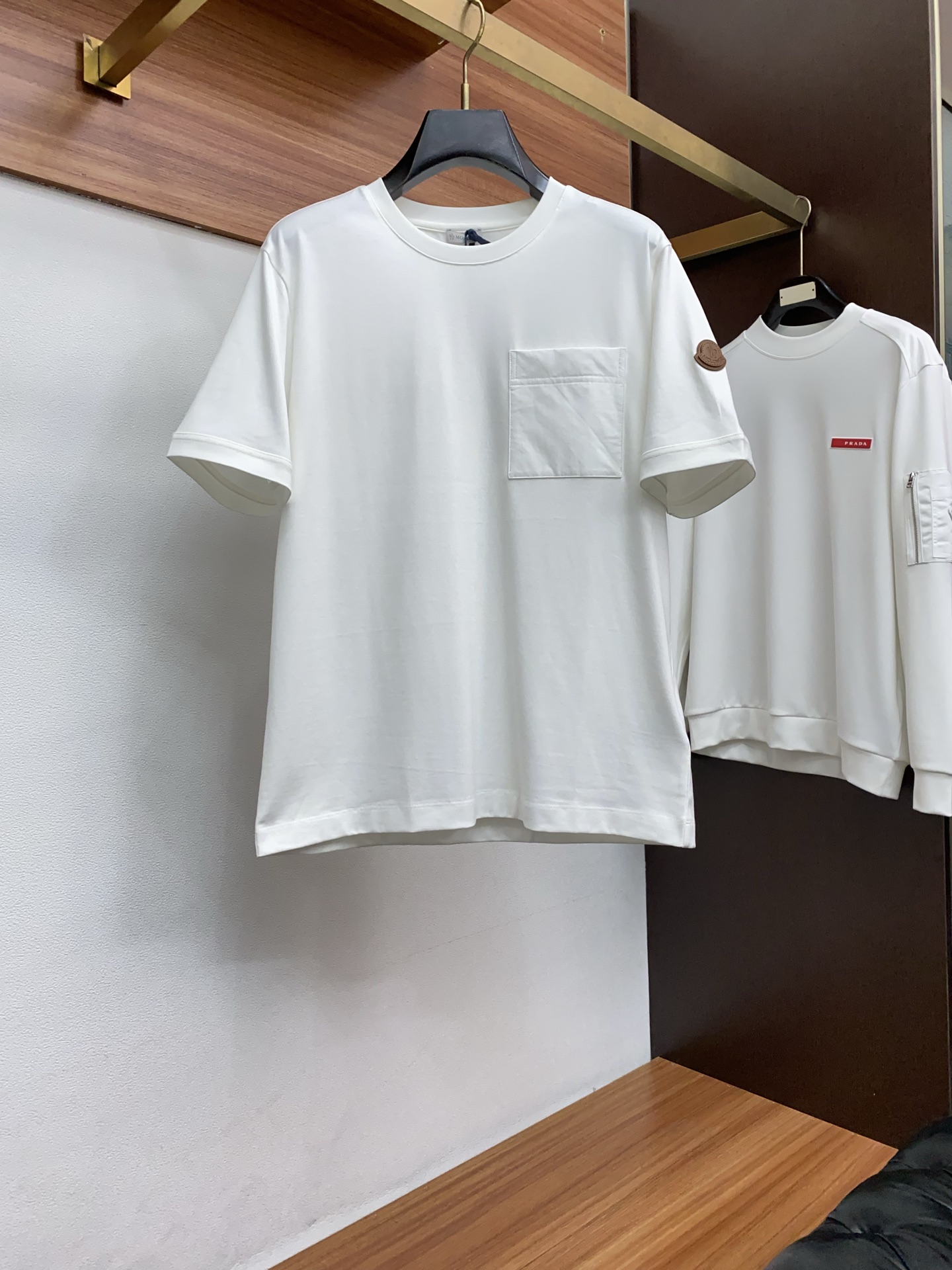 몽클레어 2026SS 로고 코튼 라운드넥 반팔 티셔츠 1144 Moncler T Shirt
