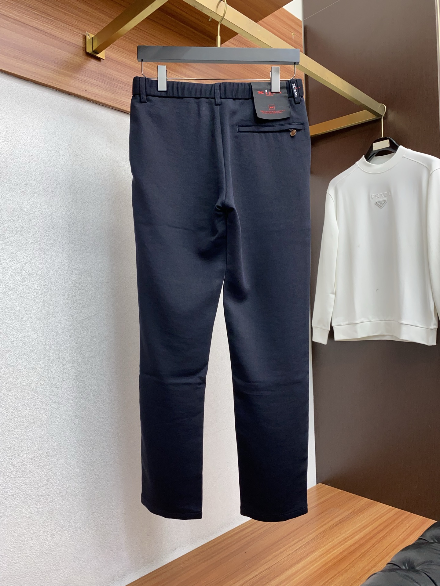 키톤 2026 SS 남성 바지 88514 Kiton 이미지 8