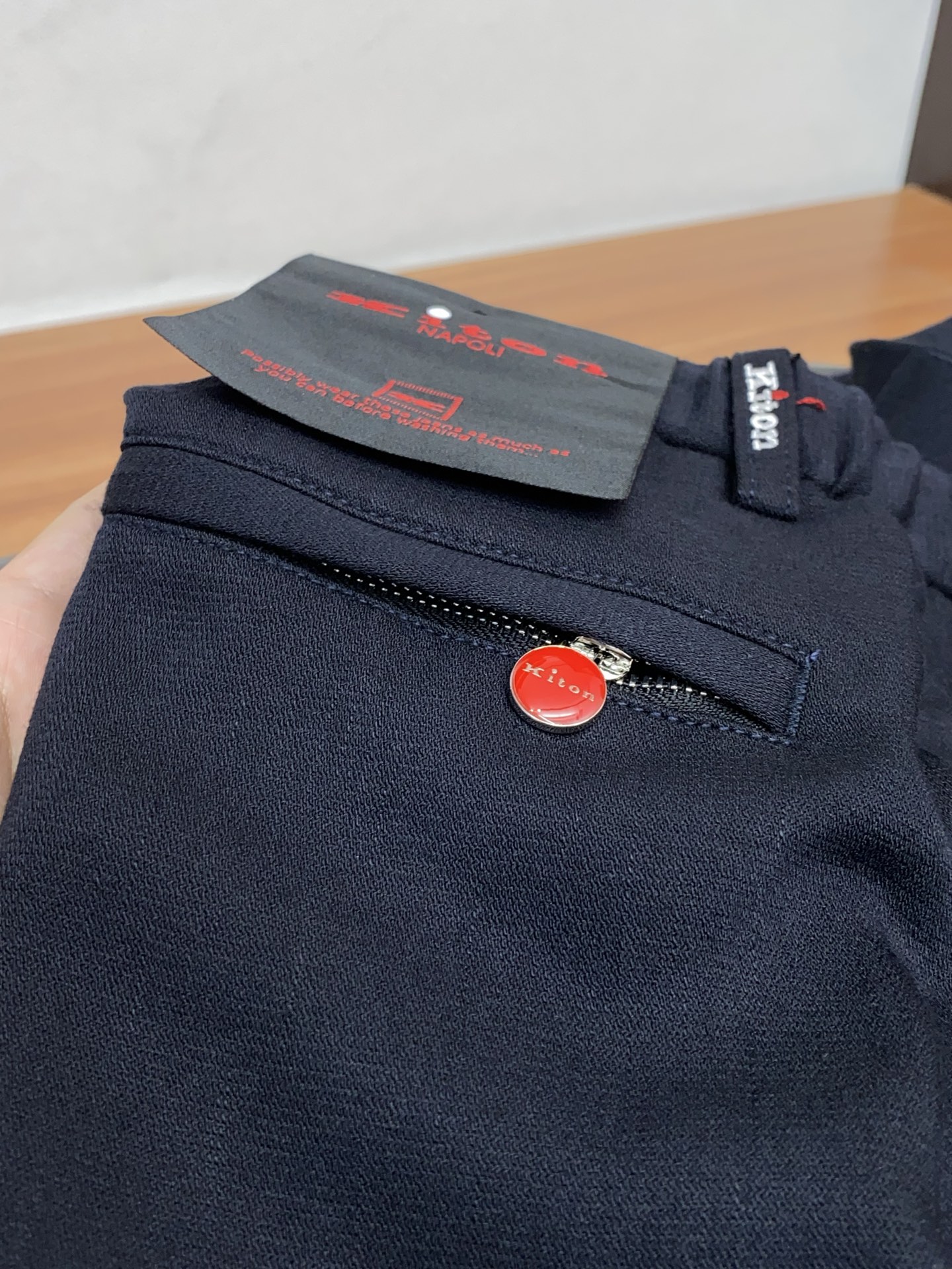 키톤 2026 SS 남성 바지 88514 Kiton 이미지 5