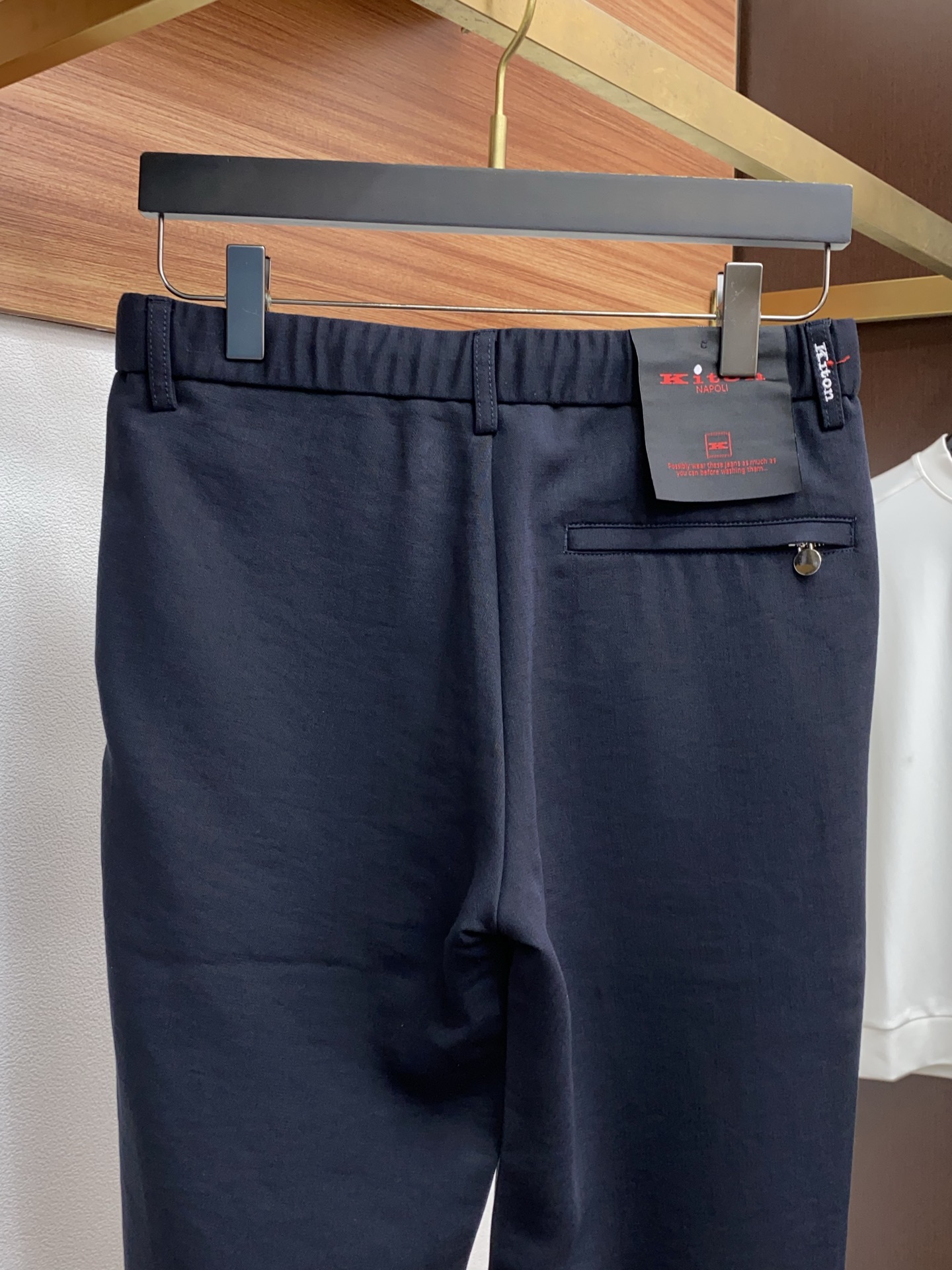 키톤 2026 SS 남성 바지 88514 Kiton 이미지 9